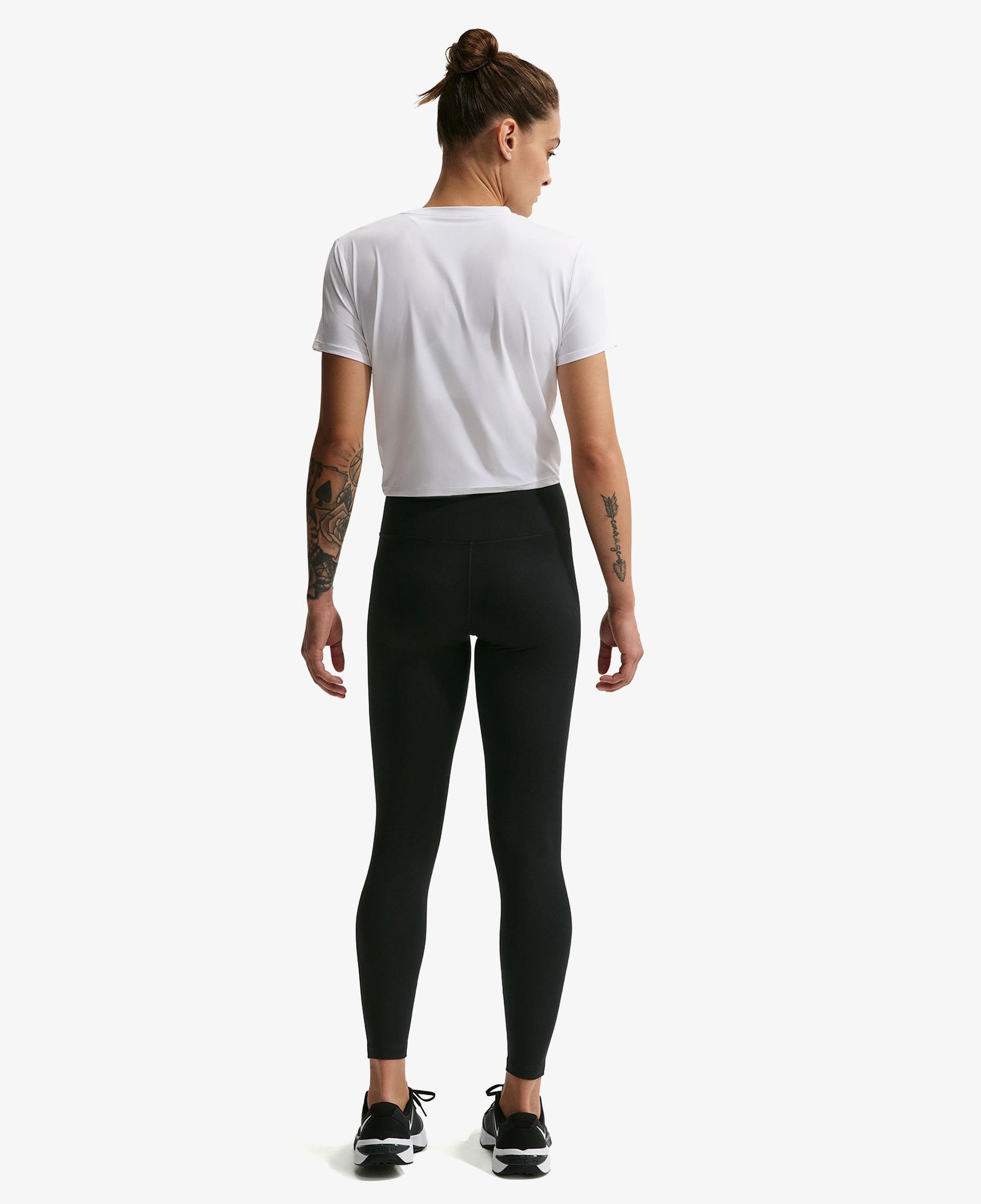 Nike Dri-Fit One Seamless Front Yüksek Belli Kadın Siyah Tayt