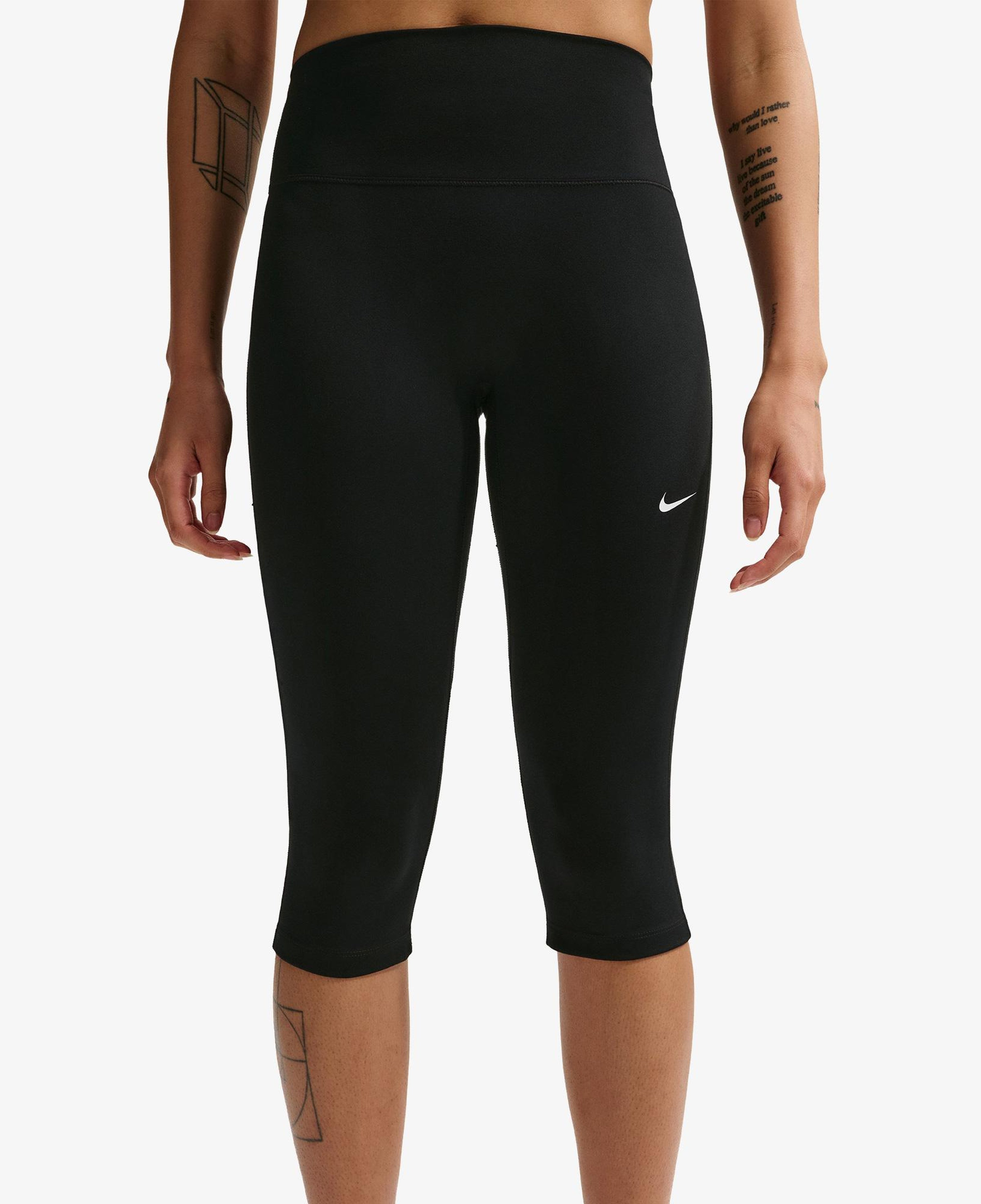 Nike Dri-Fit One Yüksek Belli Kadın Siyah Tayt