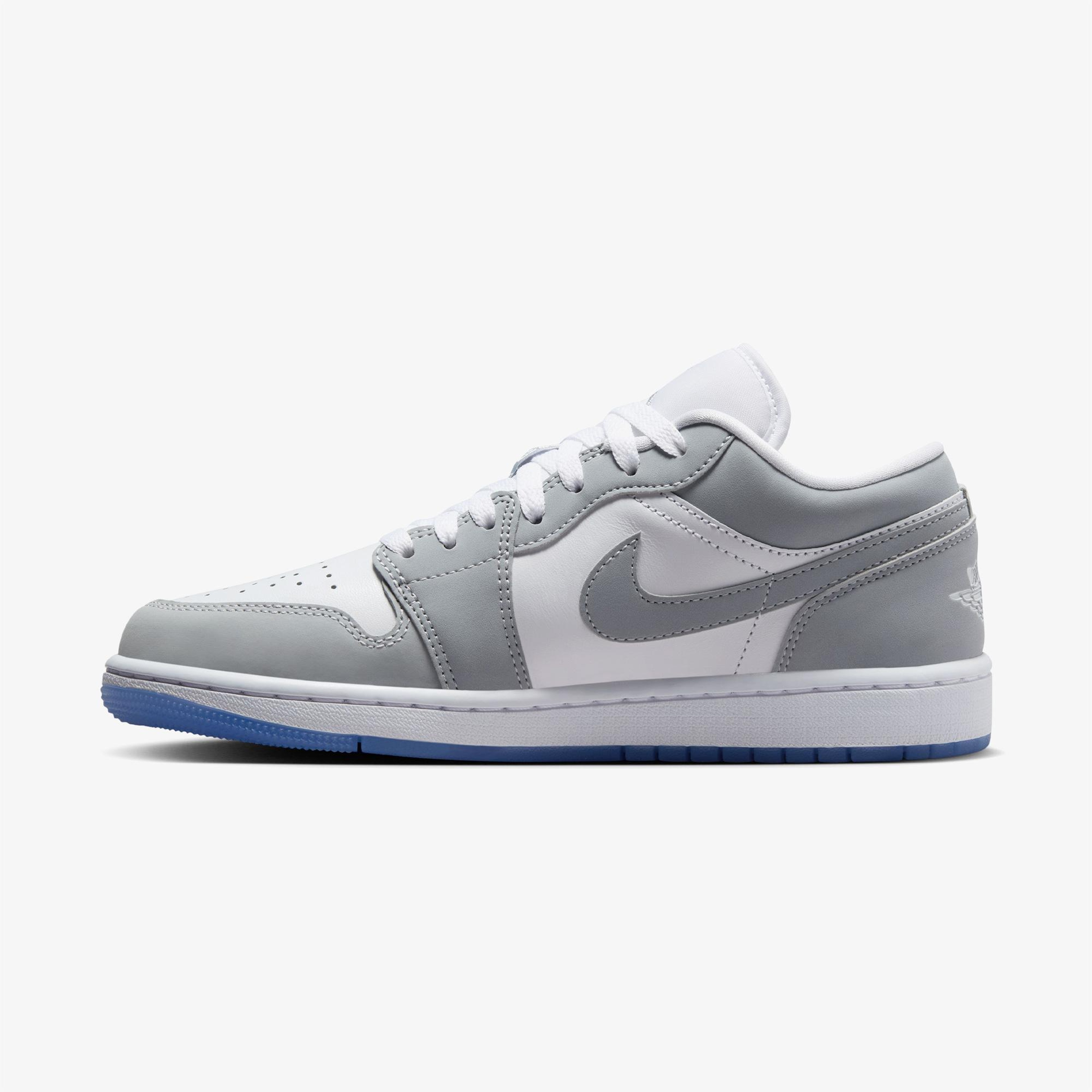 Jordan Air 1 Low Kadın Gri Spor Ayakkabı