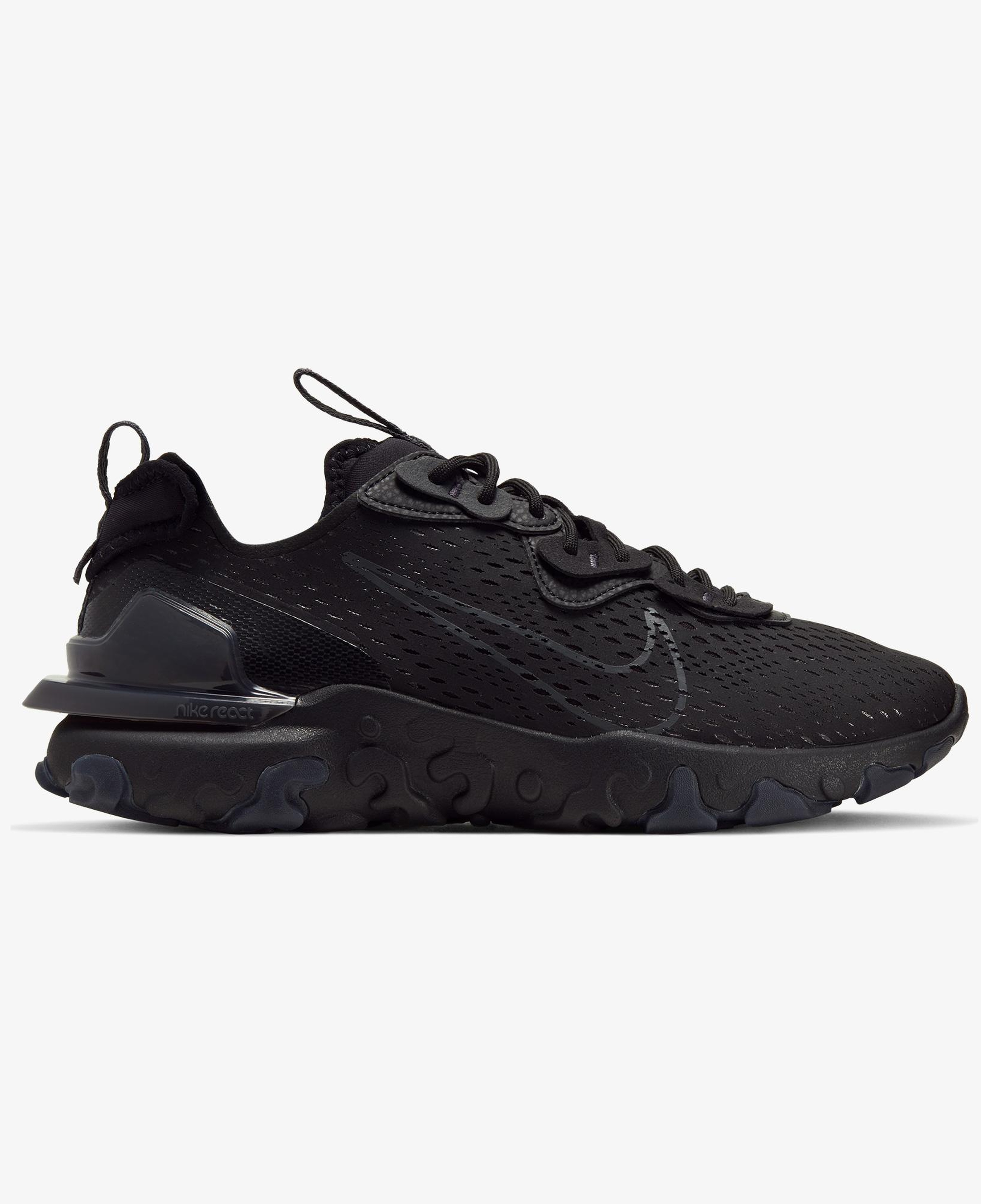 Nike React Vision Erkek Siyah Spor Ayakkabı