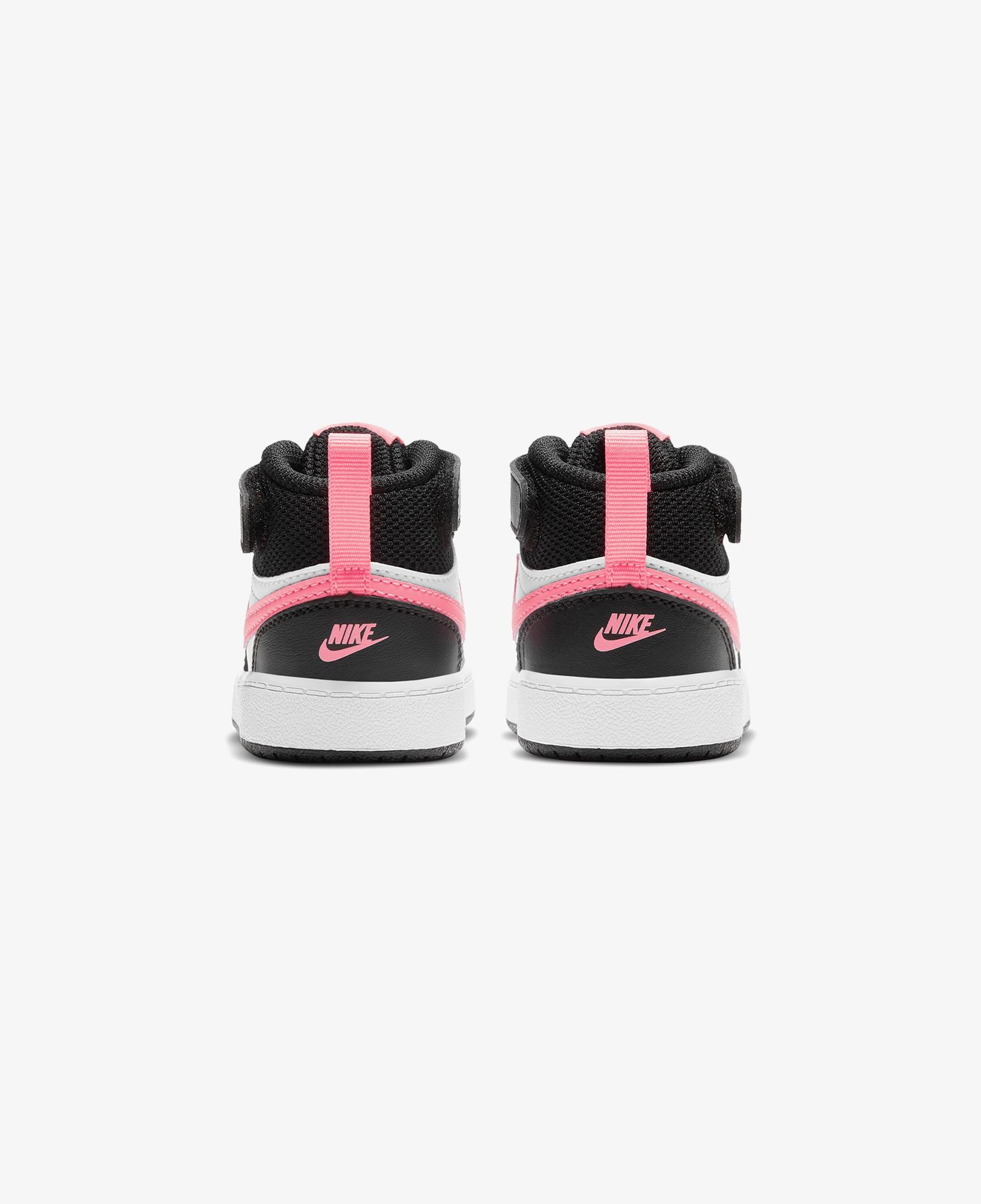 Nike Court Borough Mid 2 Çocuk Siyah Spor Ayakkabı