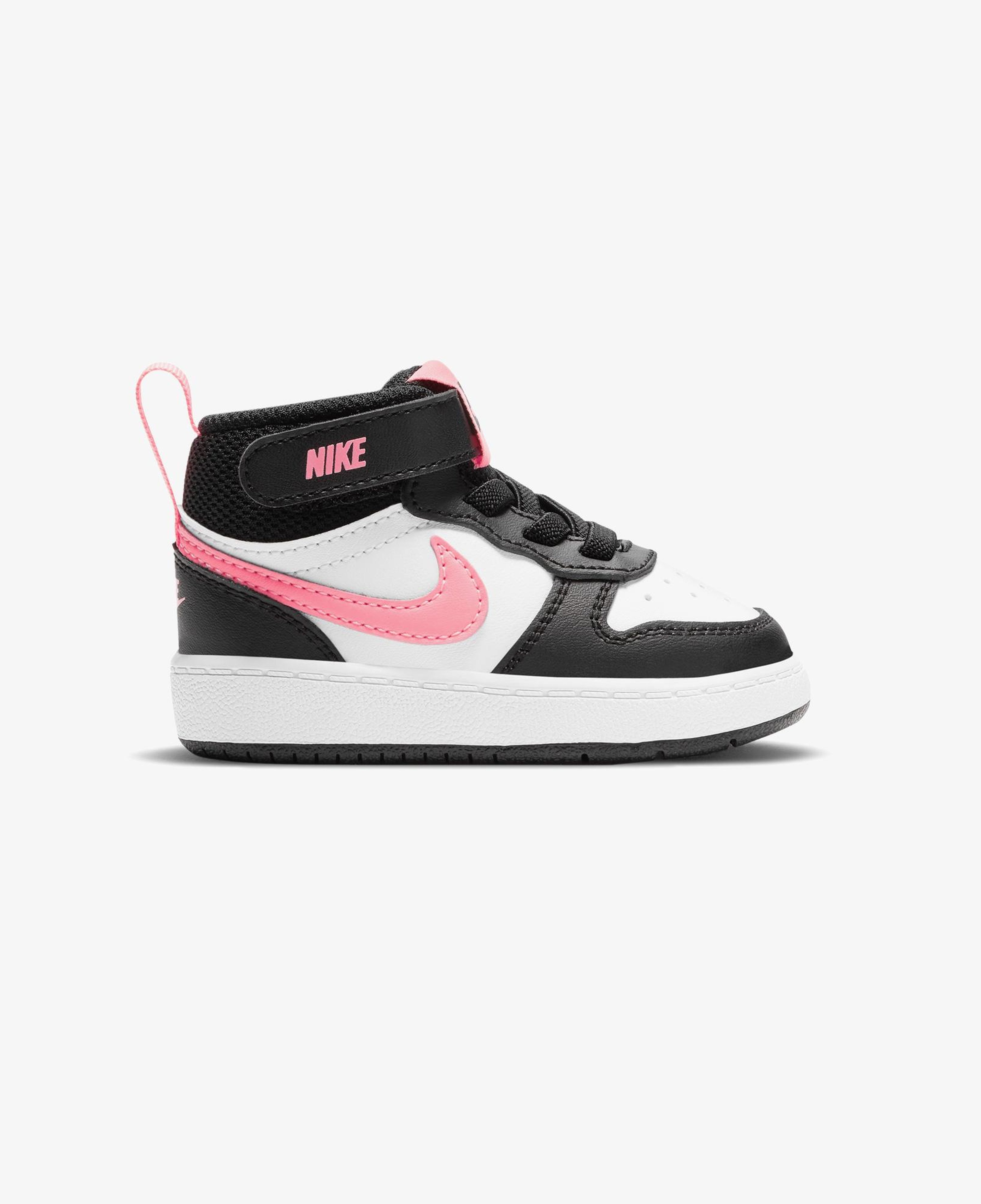 Nike Court Borough Mid 2 Çocuk Siyah Spor Ayakkabı