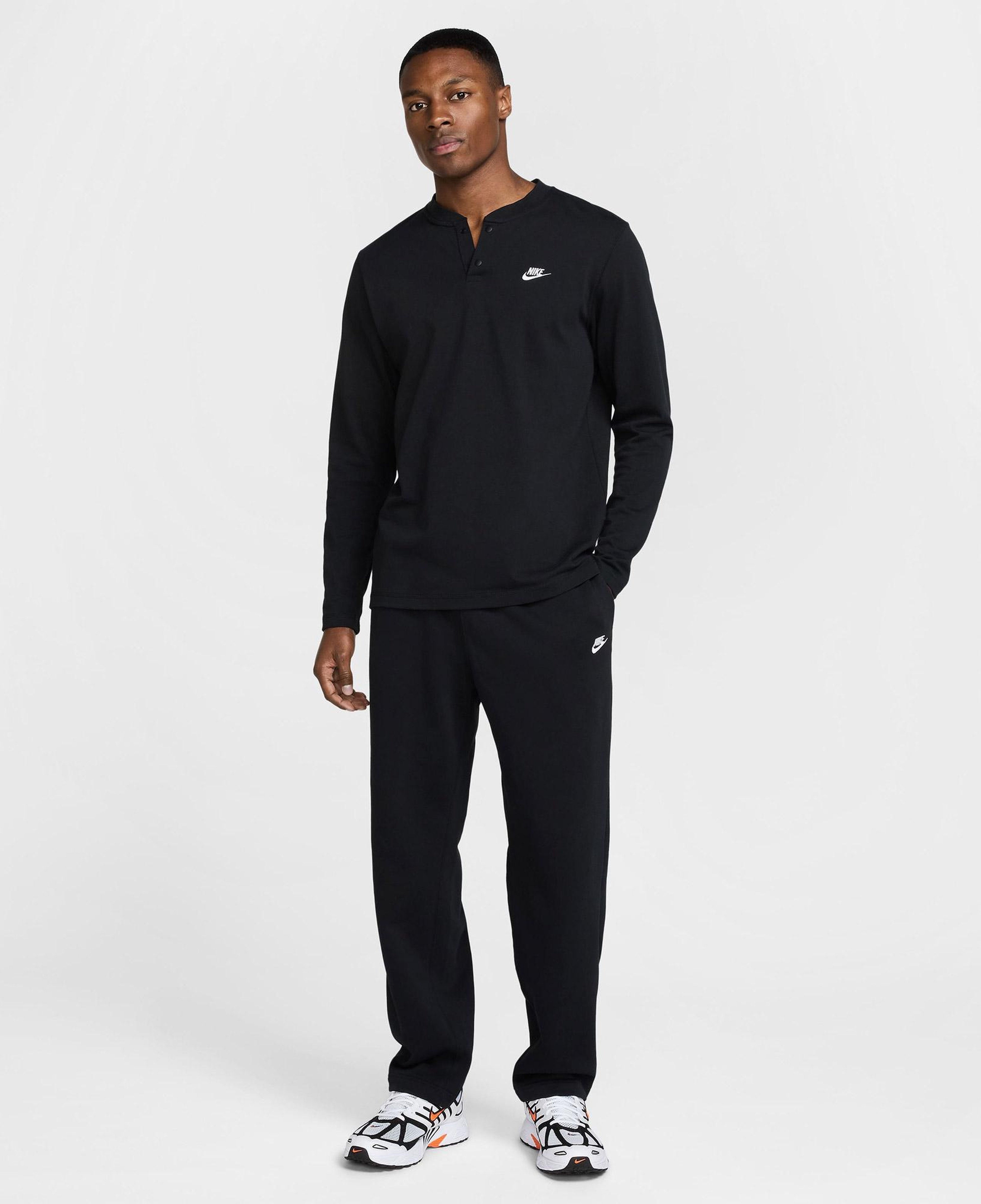 Nike Club Erkek Siyah Eşofman Altı
