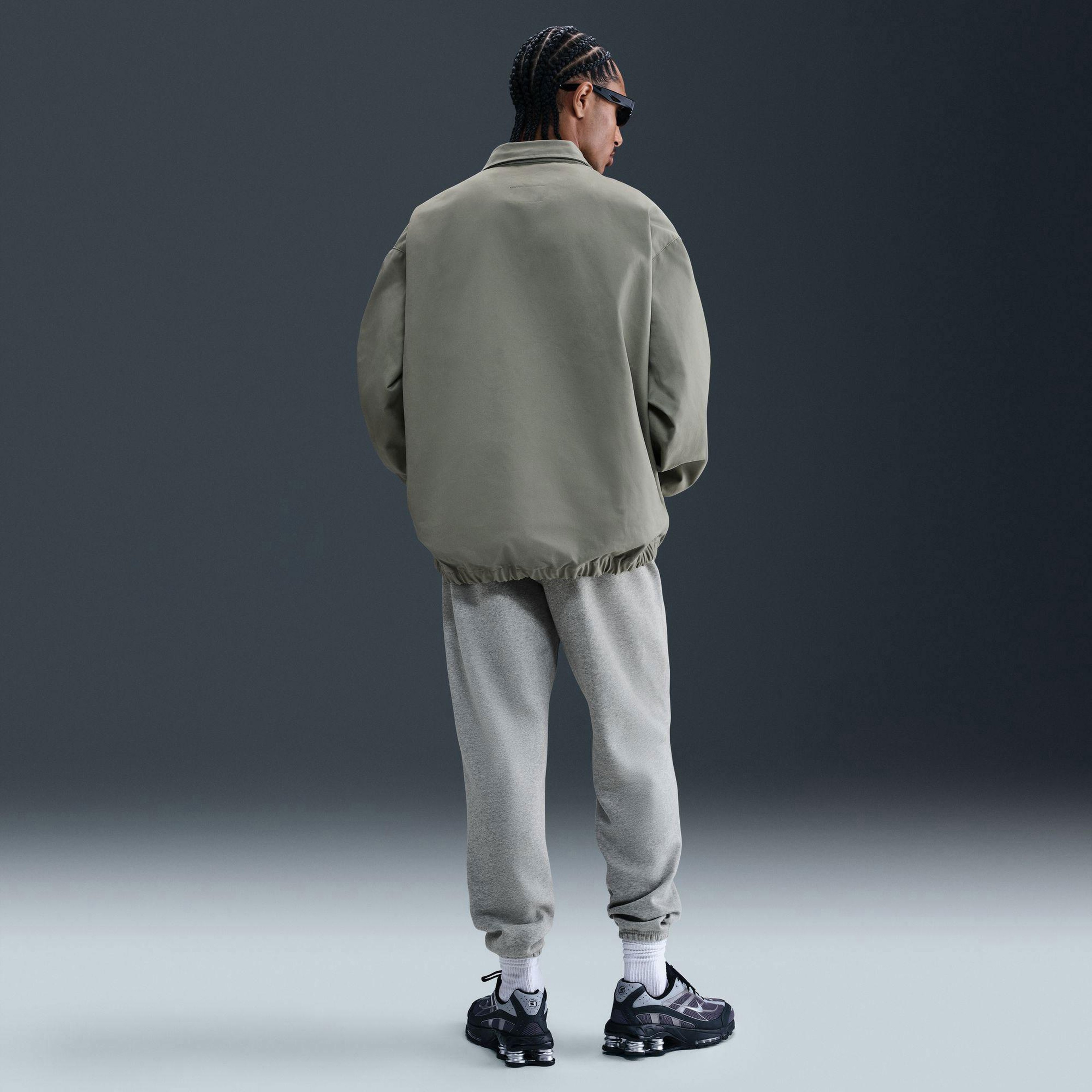 Nike Club Cuffed Brushed Erkek Gri Eşofman Altı