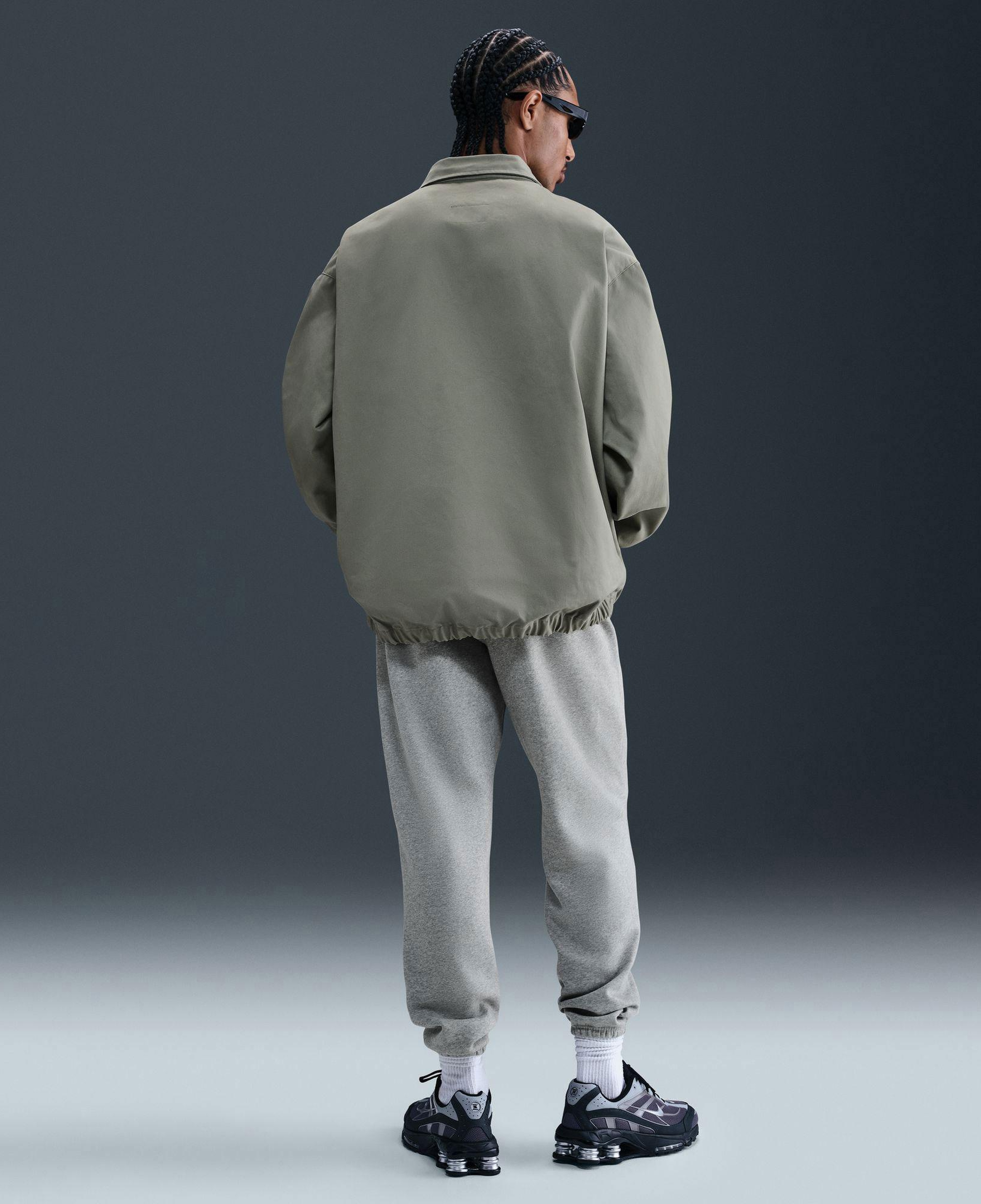 Nike Club Cuffed Brushed Erkek Gri Eşofman Altı