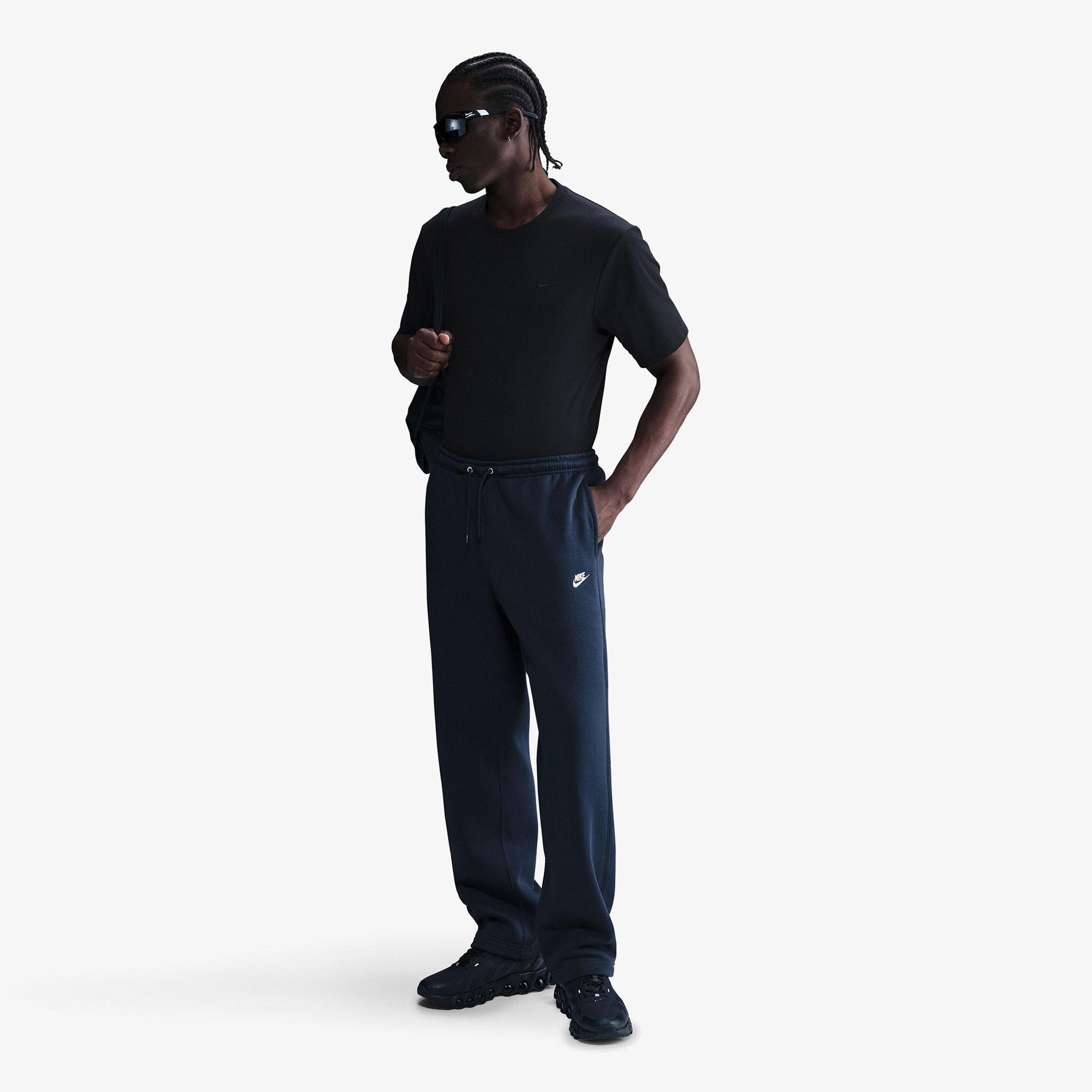 Nike Club Fleece Erkek Lacivert Eşofman Altı