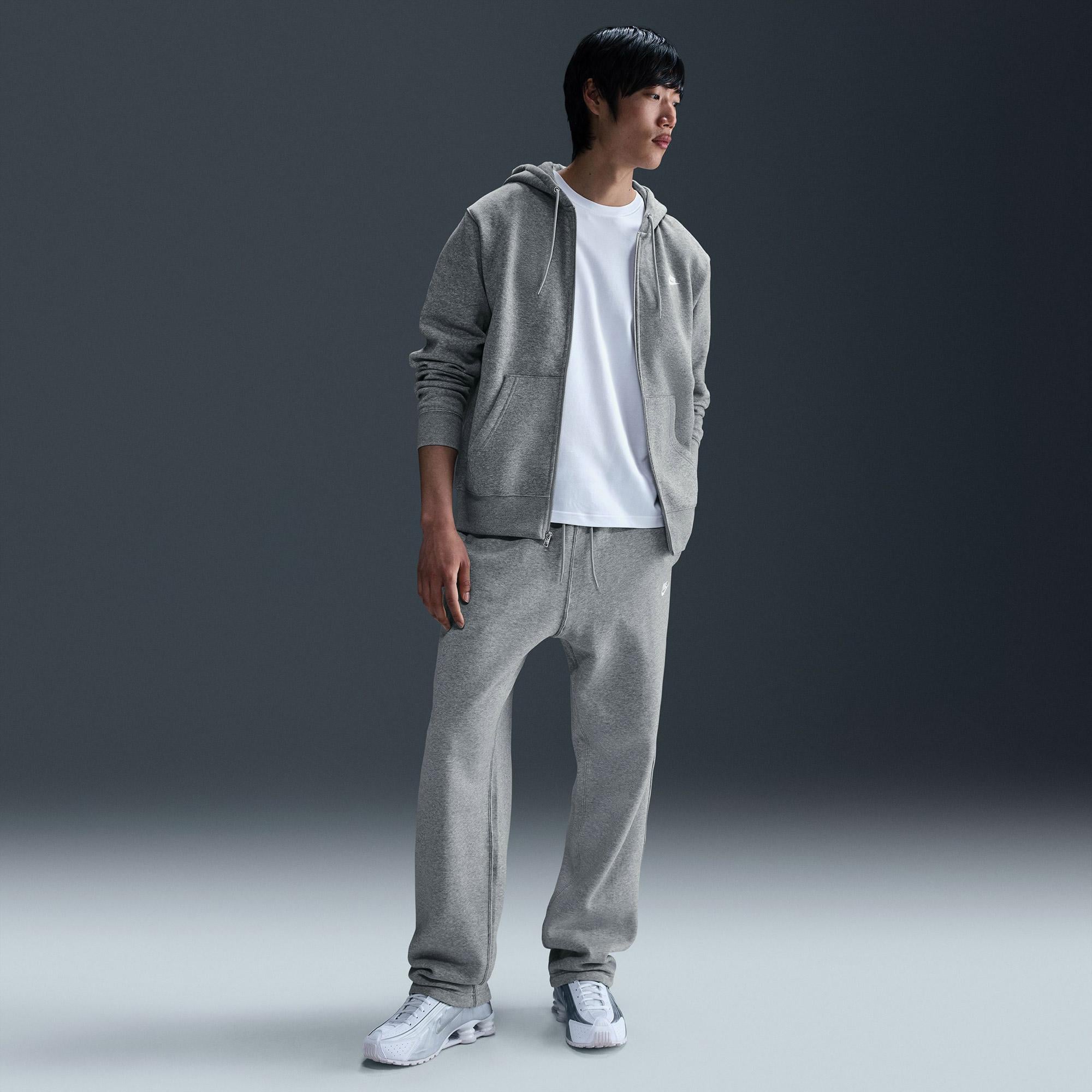 Nike Club Erkek Gri Eşofman Altı