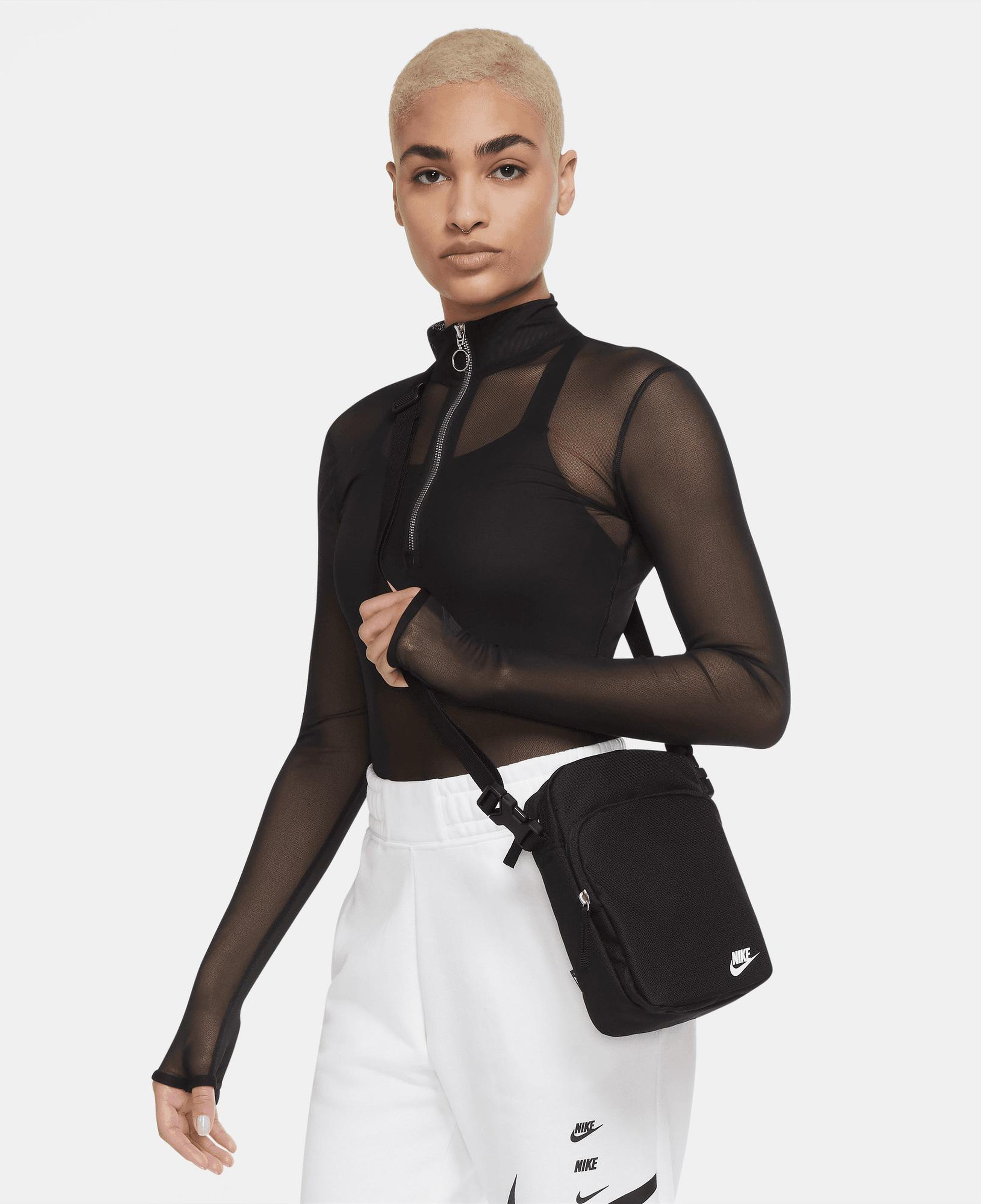 Nike Heritage Crossbody Unisex Siyah Çapraz Çanta