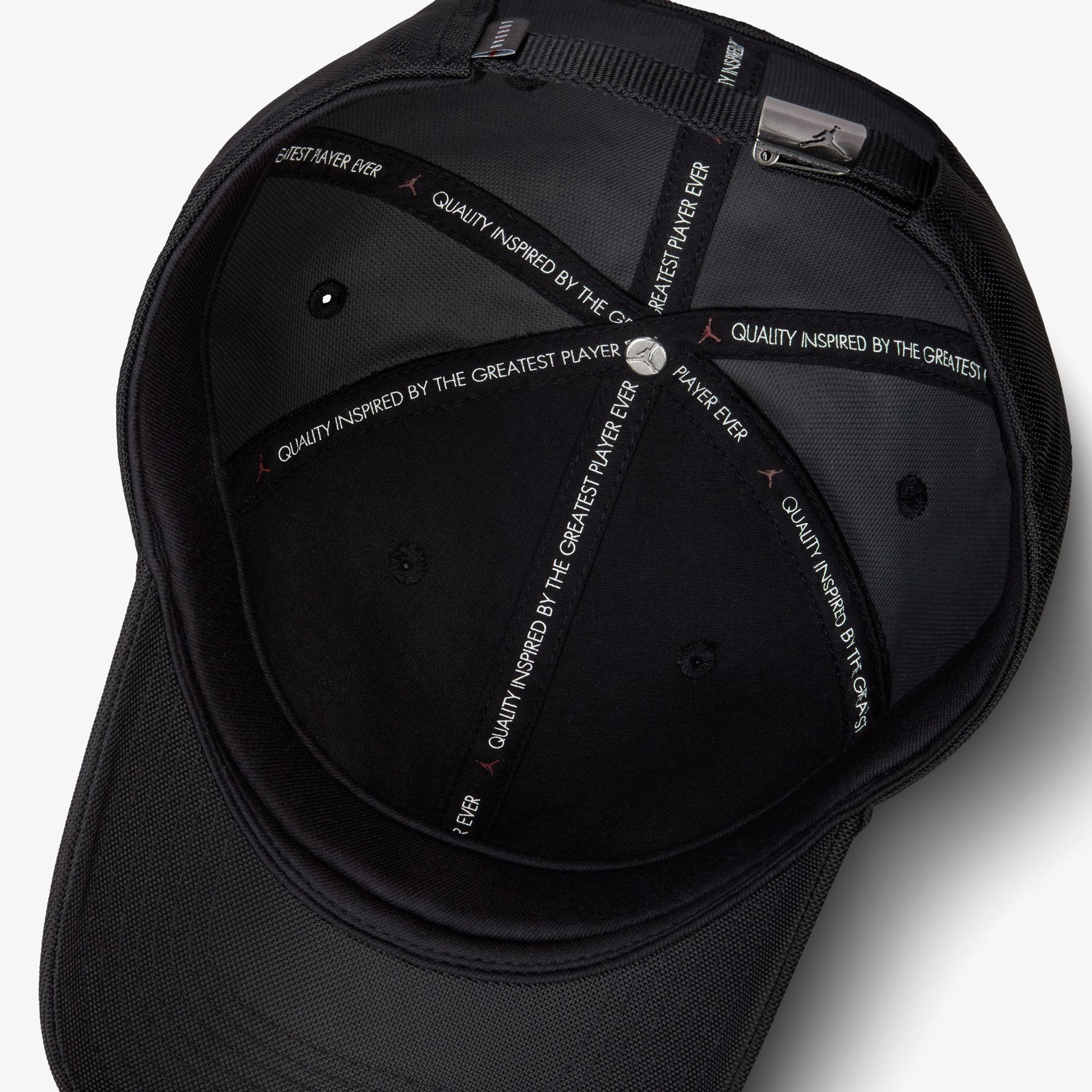 Jordan Rise Unisex Siyah Şapka