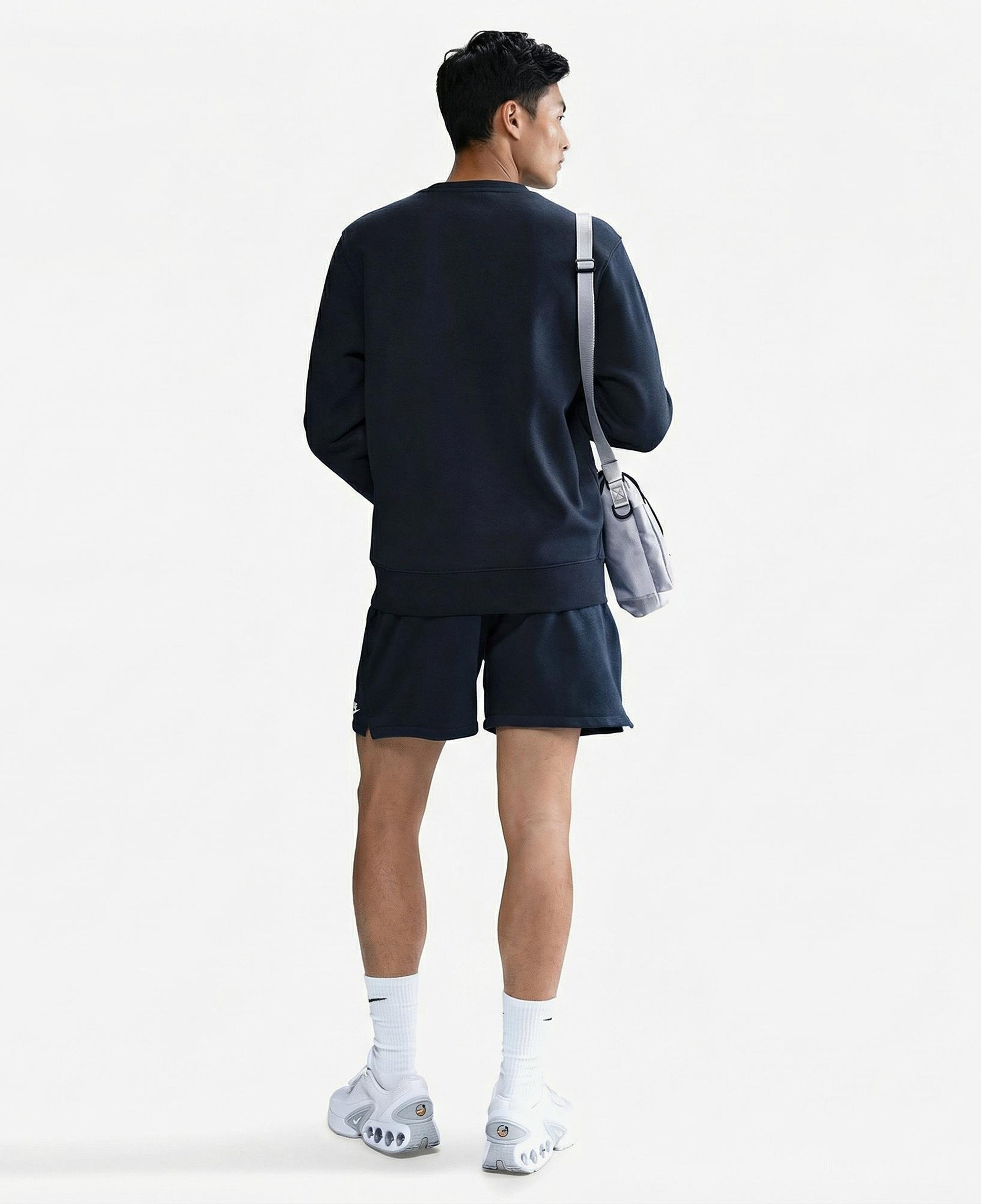 Nike Club Crew Erkek Mavi Sweatshirt