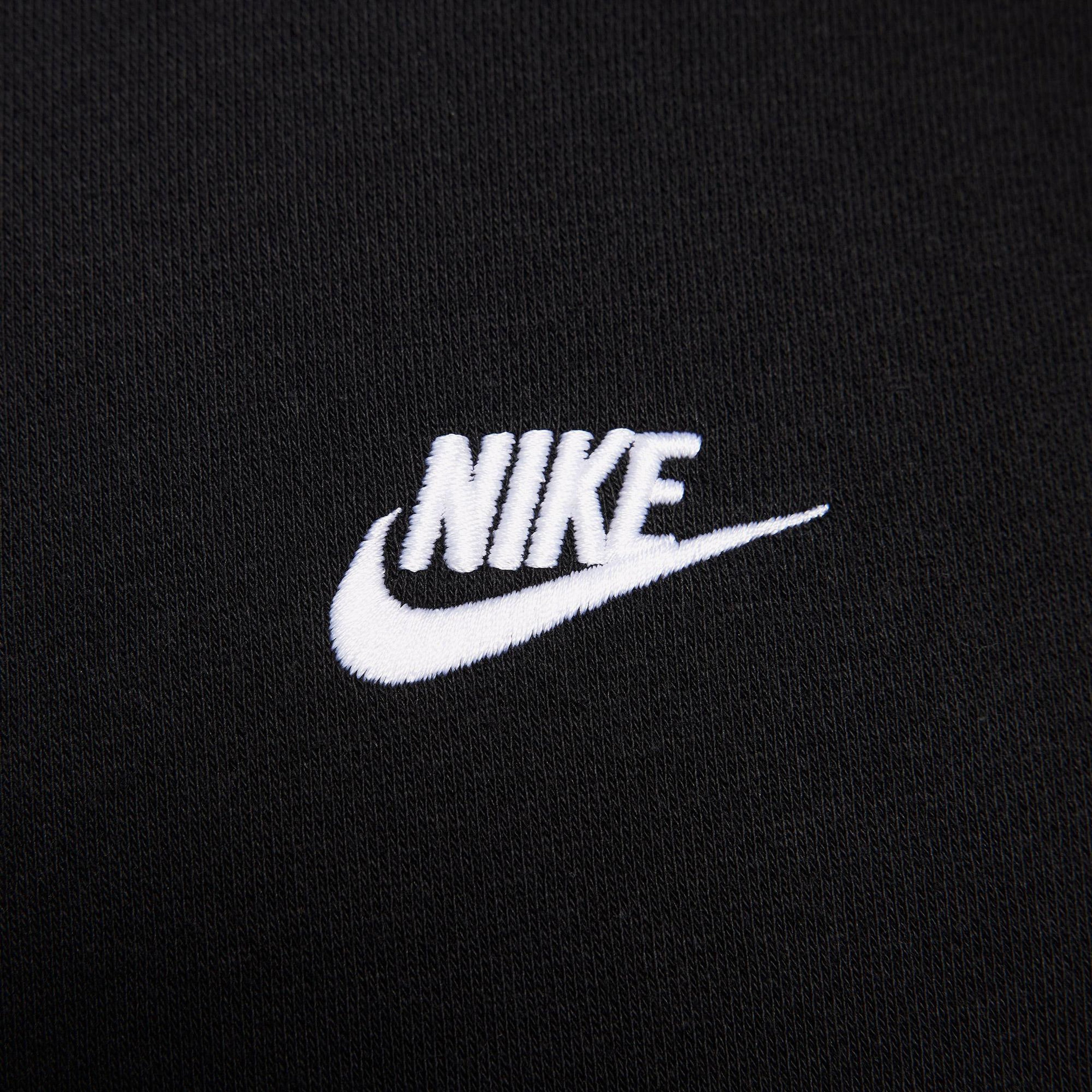 Nike Club Crew Erkek Siyah Sweatshirt