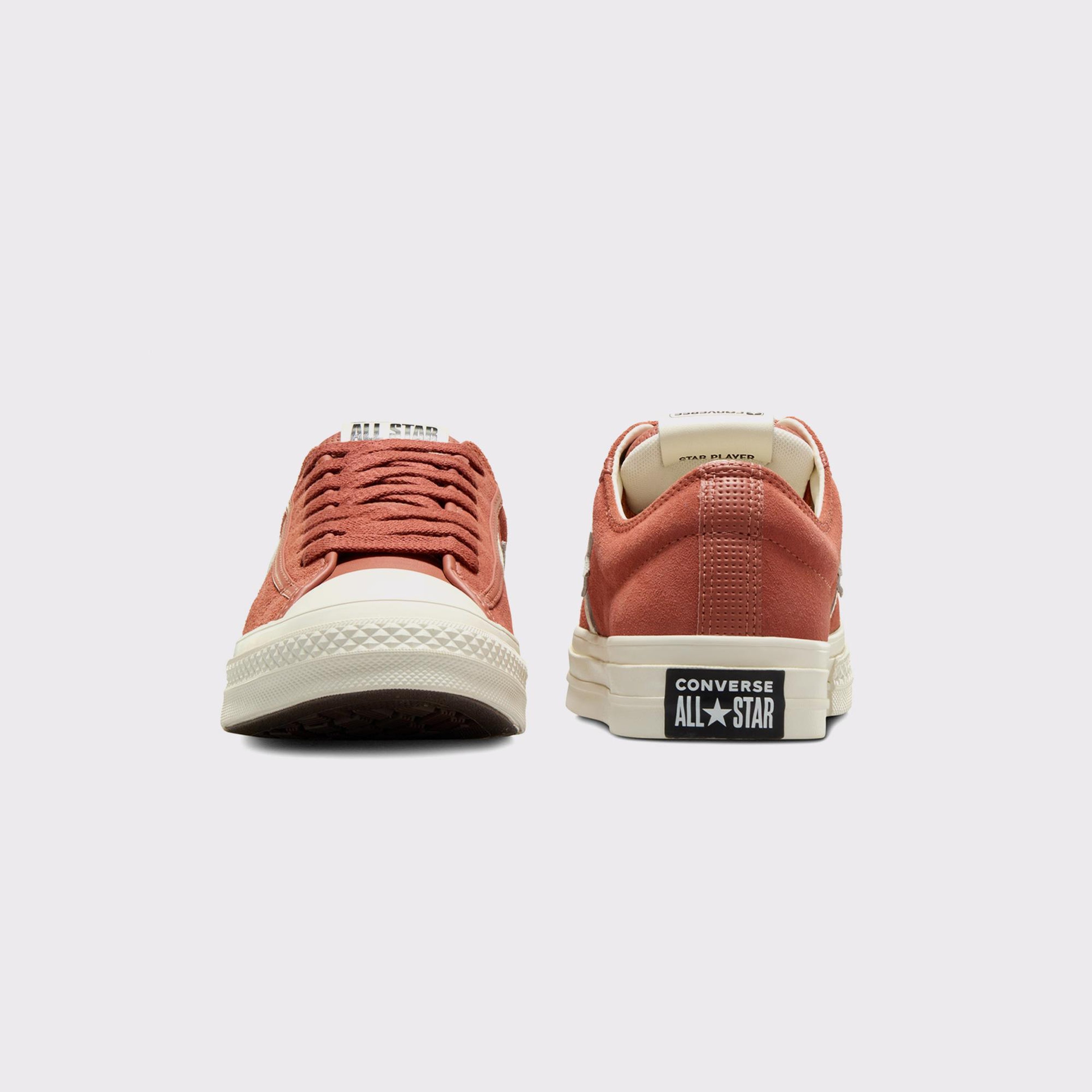 Converse Star Player 76 Unisex Kahverengi Süet Sneaker