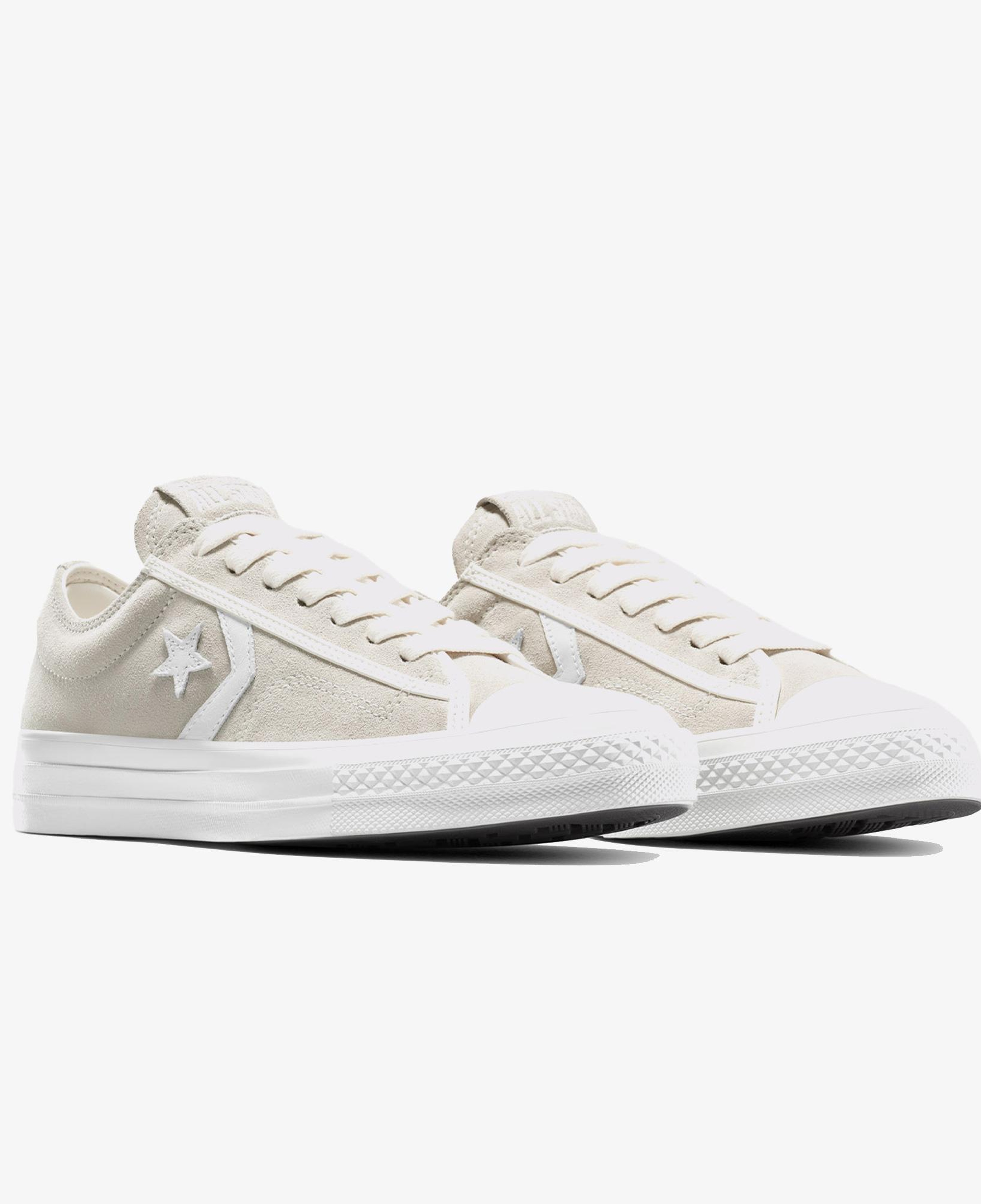Converse Star Player 76 Suede Unisex Krem Sneaker