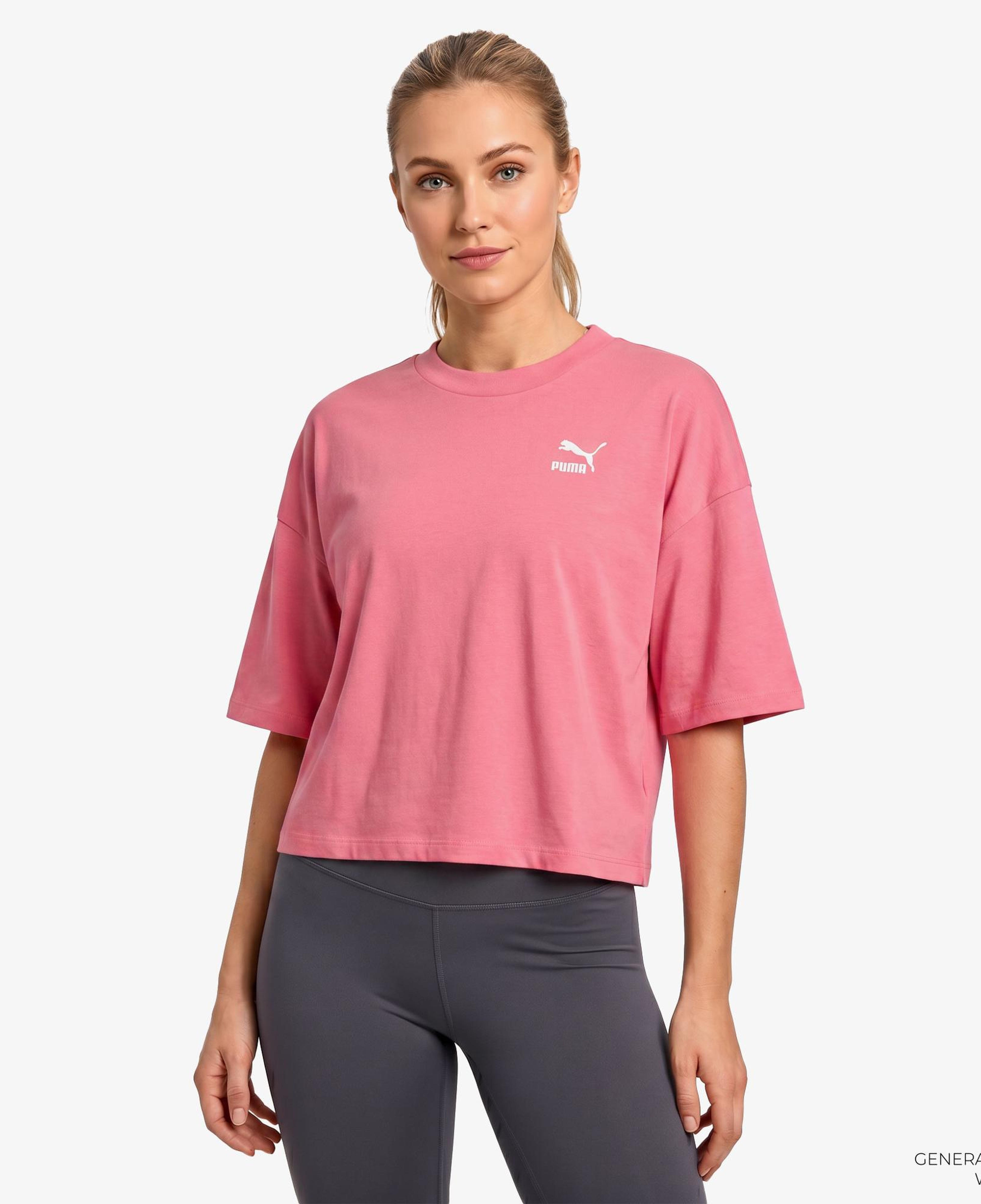 Puma Better Classics Kadın Pembe T-Shirt