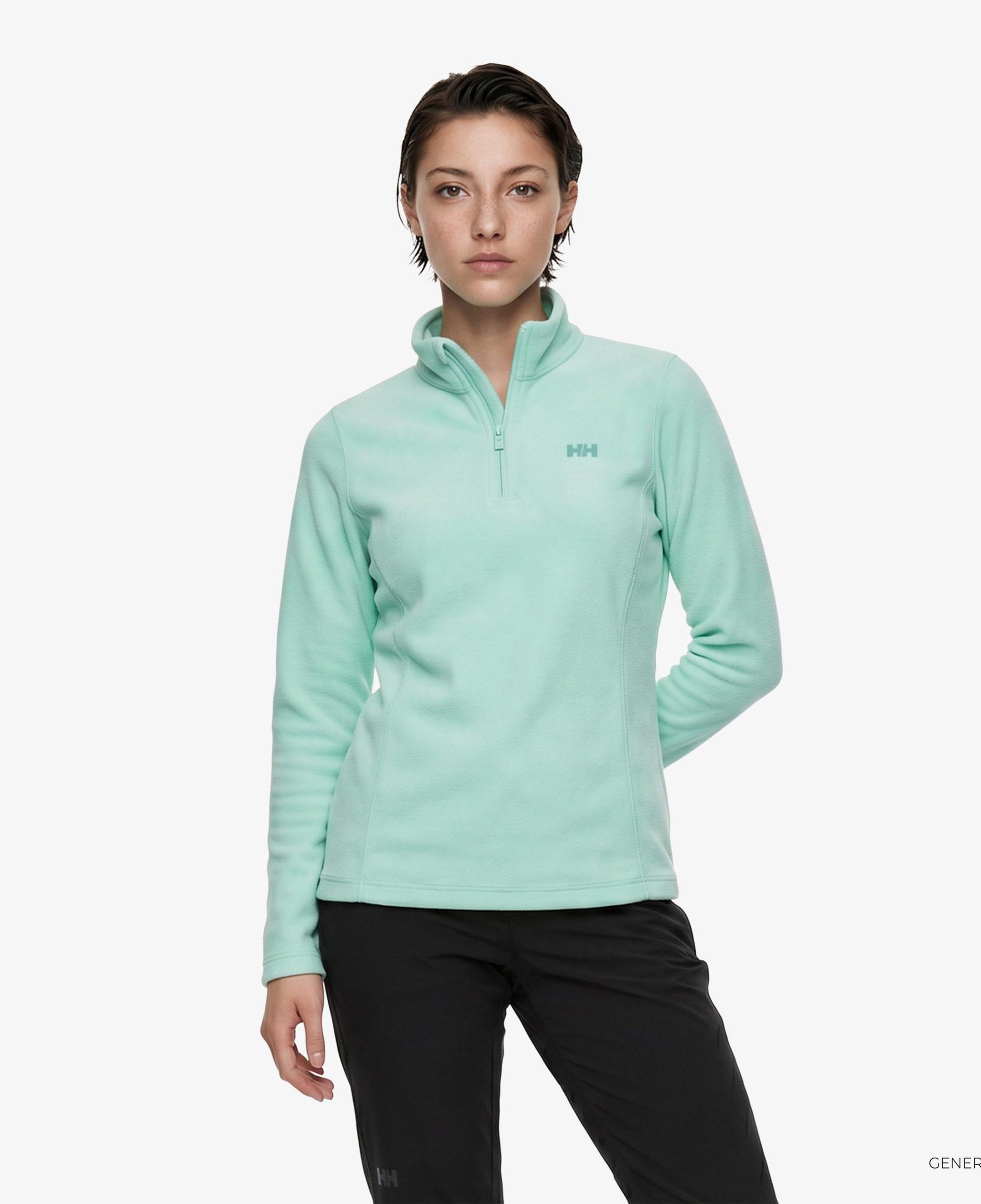 Helly Hansen Slope Polar Fleece Kadın Yeşil Sweatshirt