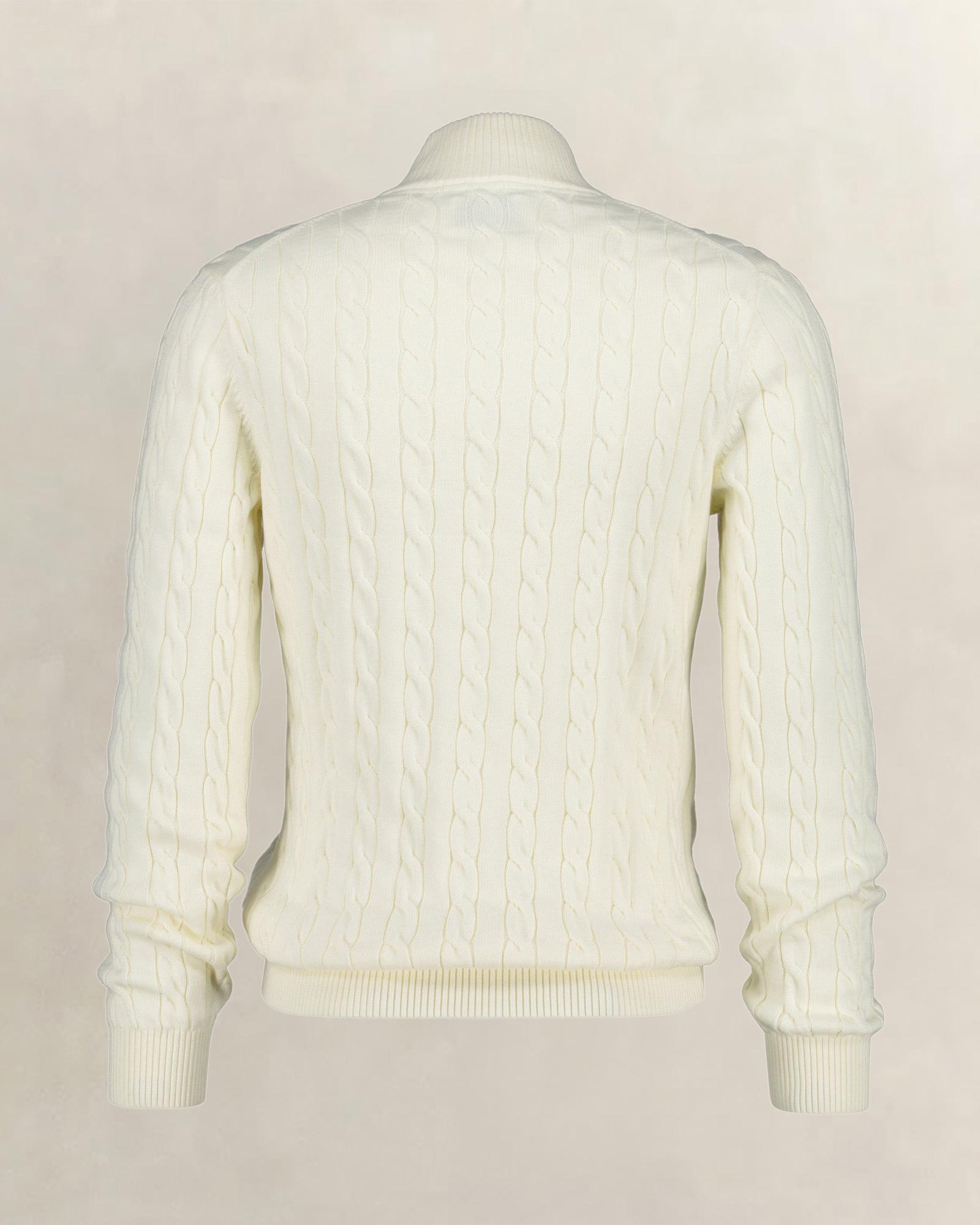 GANT Erkek Krem Regular Fit Örgü Kazak