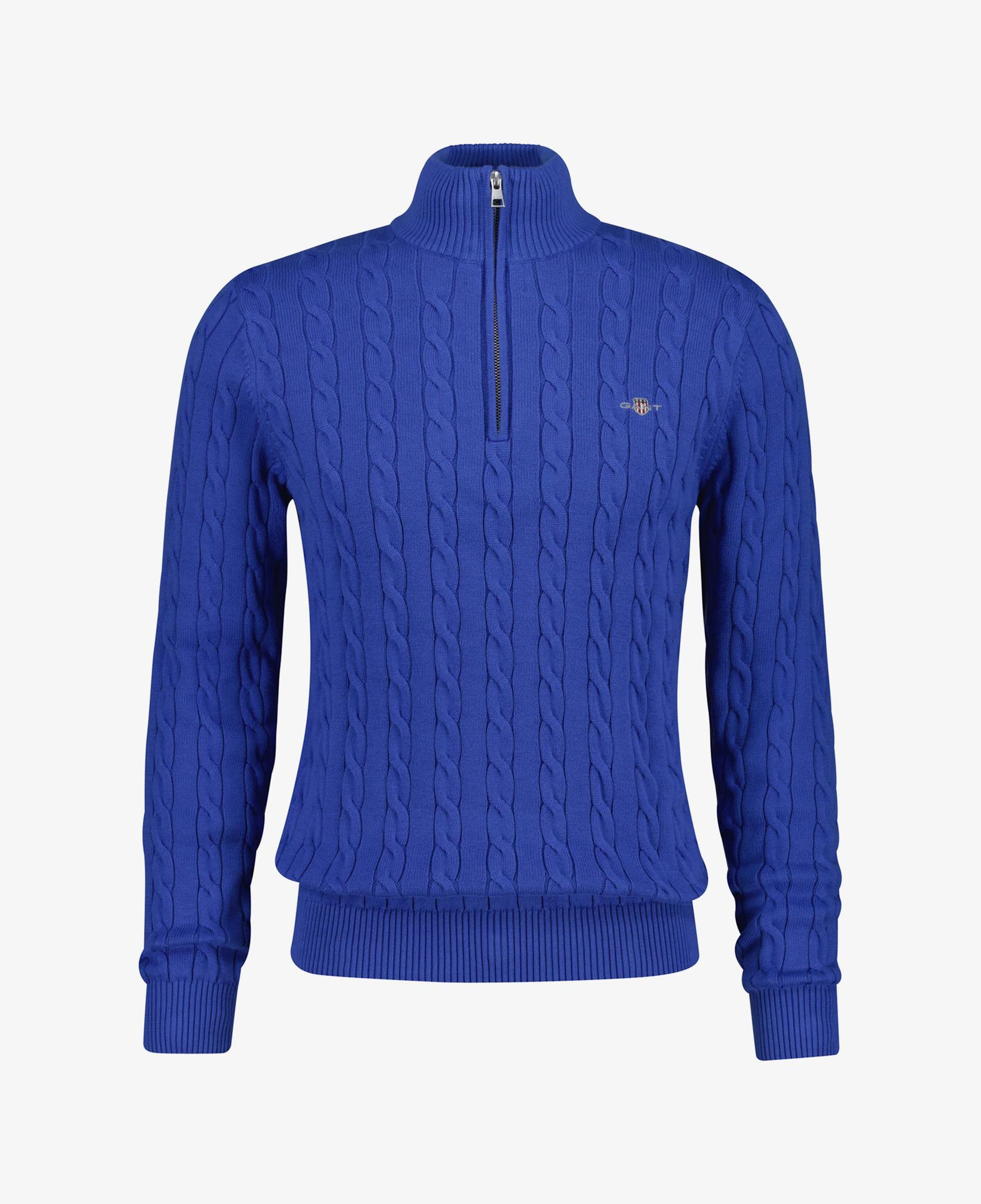 GANT Erkek Mavi Regular Fit Kazak