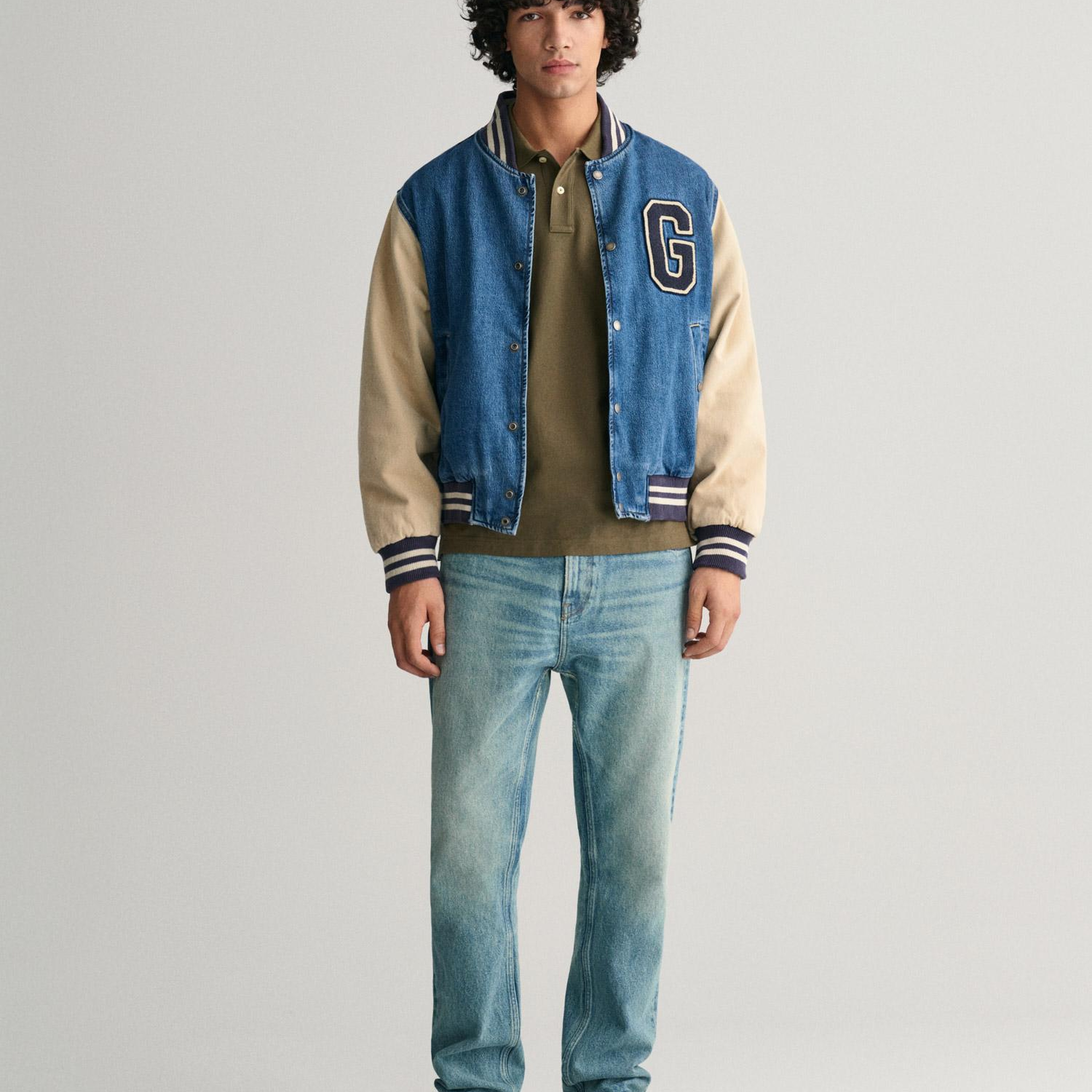 GANT Erkek Yeşil Regular Fit Polo
