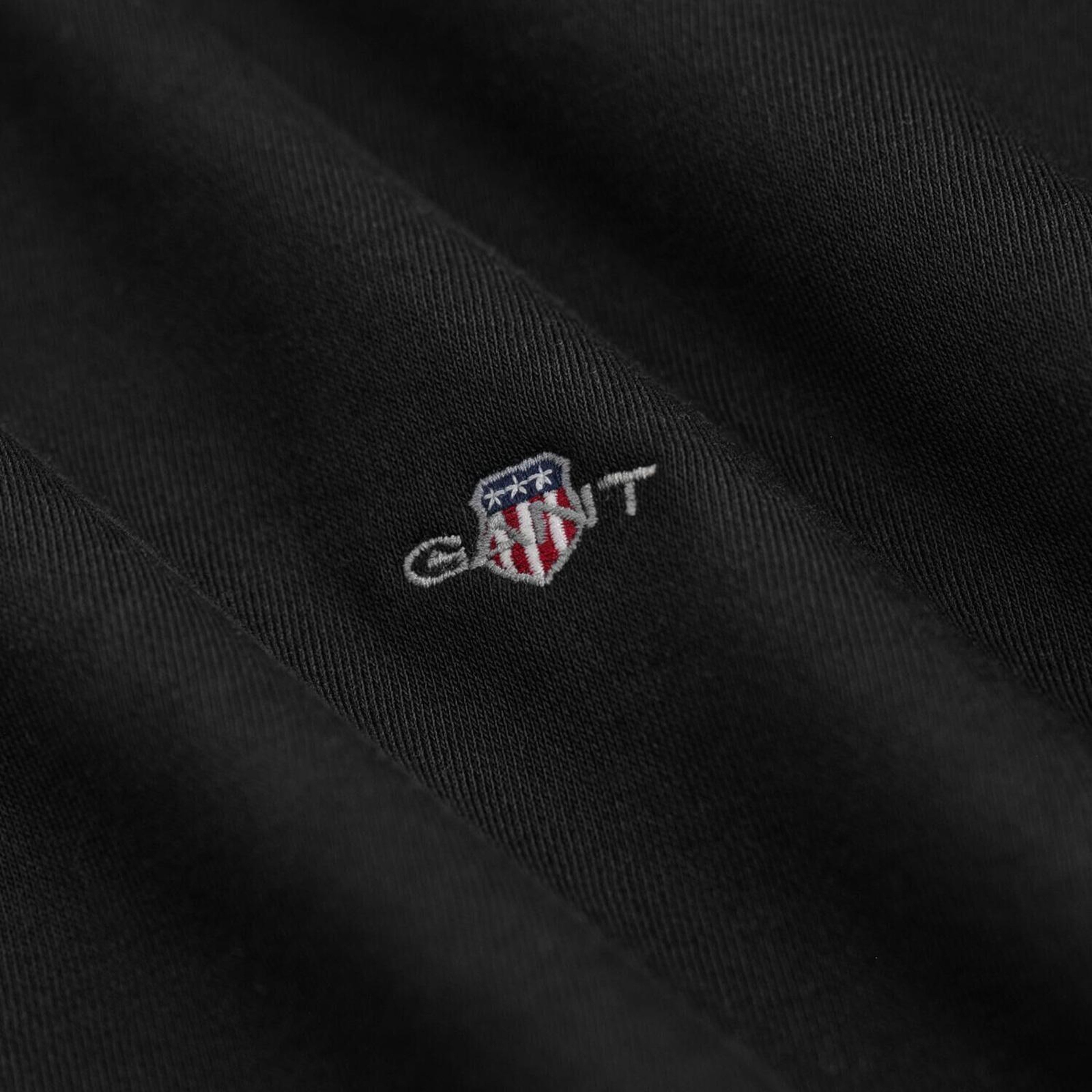 GANT Kadın Siyah Relaxed Fit Bisiklet Yaka Sweatshirt