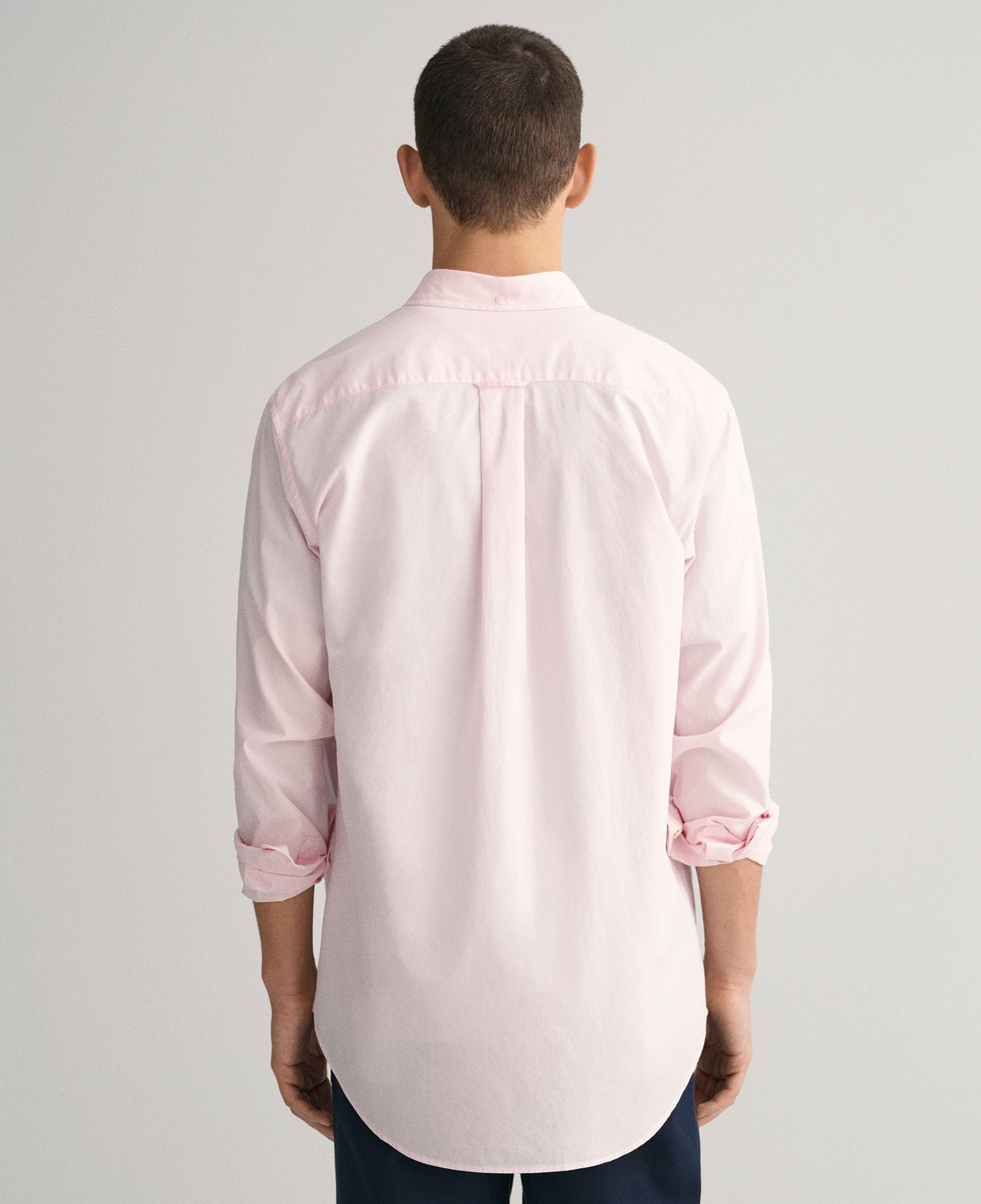 GANT Erkek Pembe Regular Fit Düğmeli Yaka Poplin Gömlek