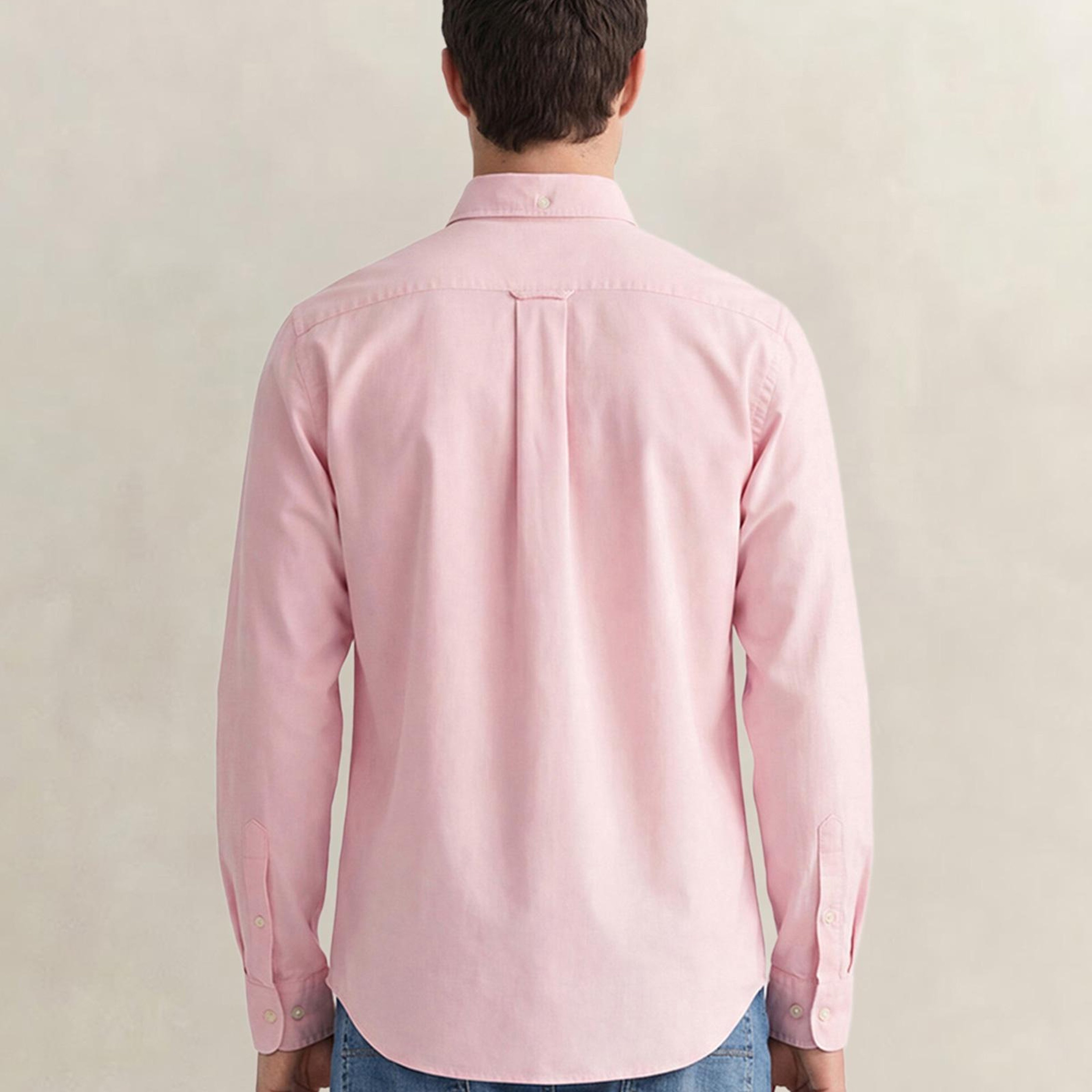 GANT Erkek Pembe Regular Fit Logolu Gömlek