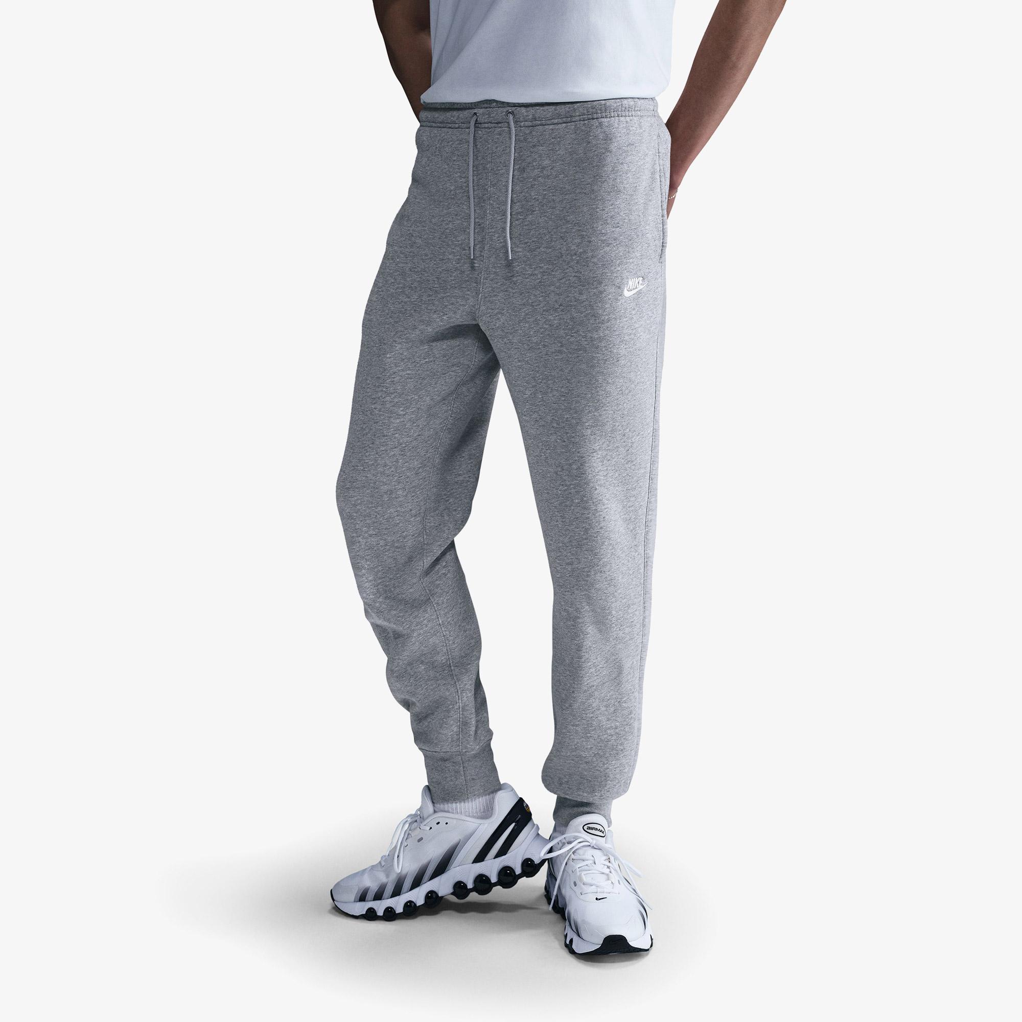 Nike Club Erkek Gri Eşofman Altı