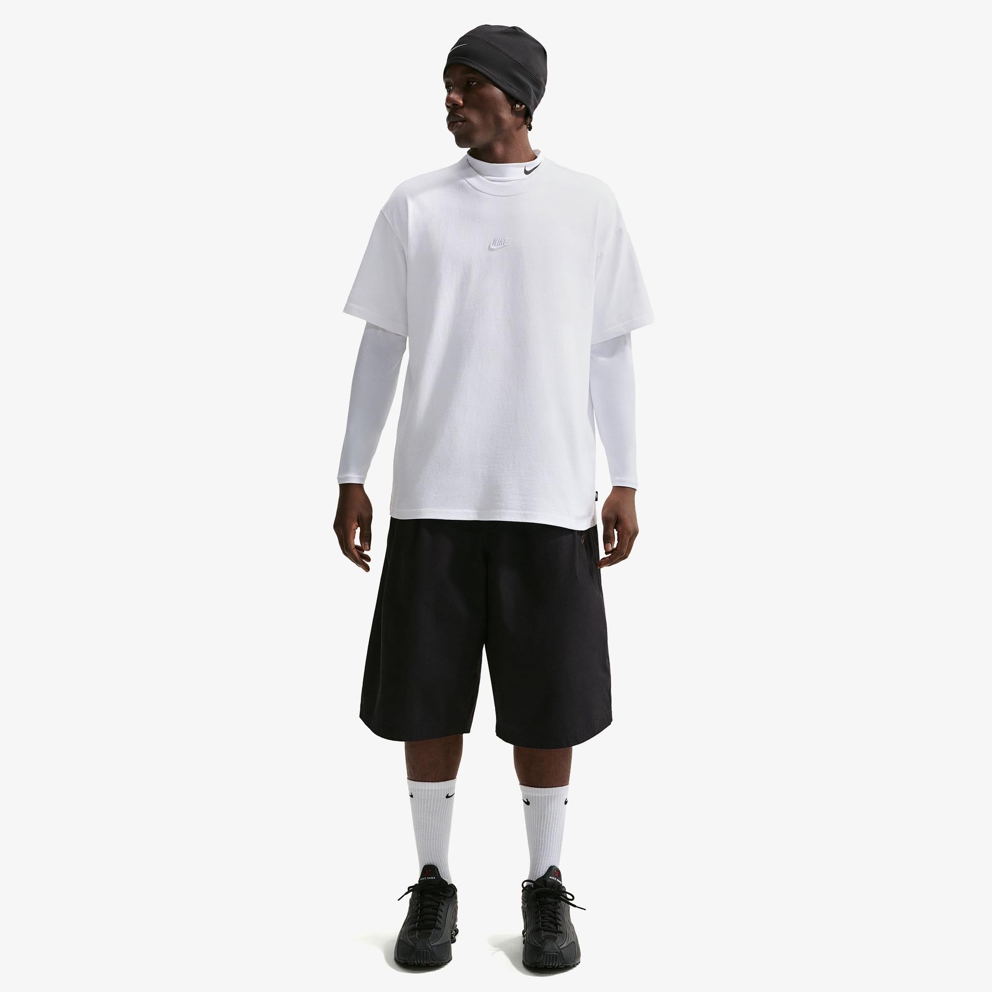 Nike Sportswear Premium Essentials Erkek Beyaz T-Shirt
