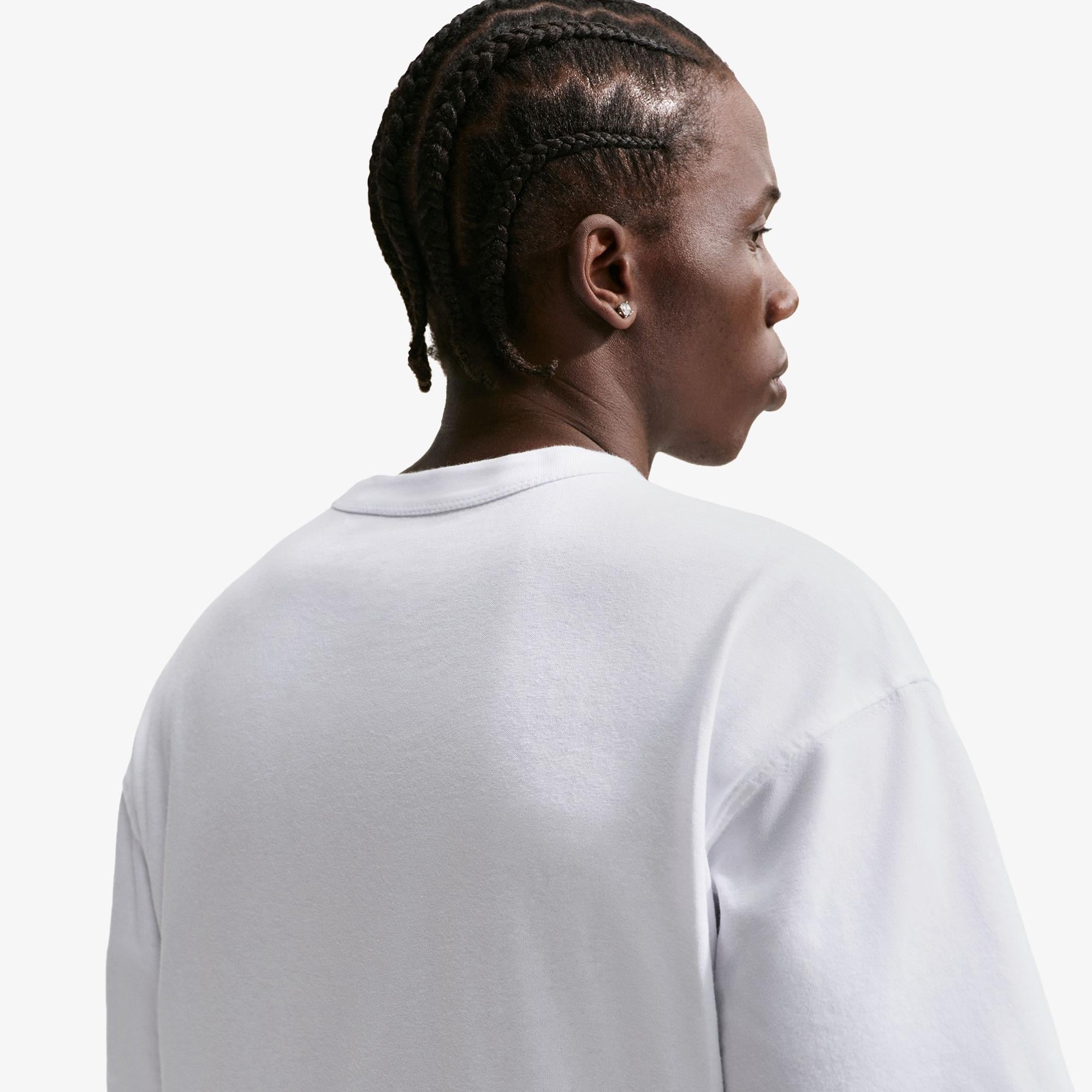 Nike Sportswear Premium Essentials Erkek Beyaz T-Shirt
