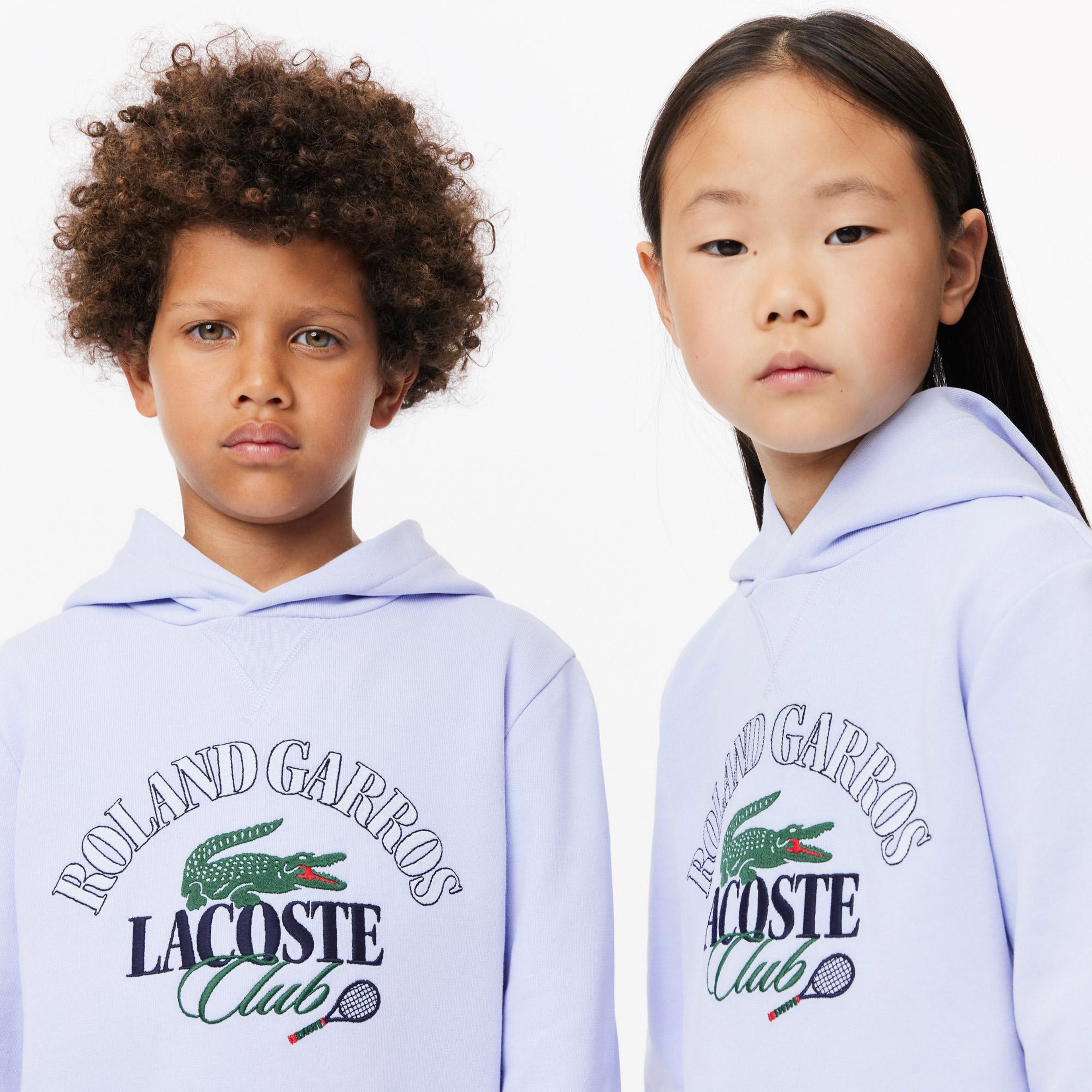 Roland Garros Çocuk Mavi Sweatshirt