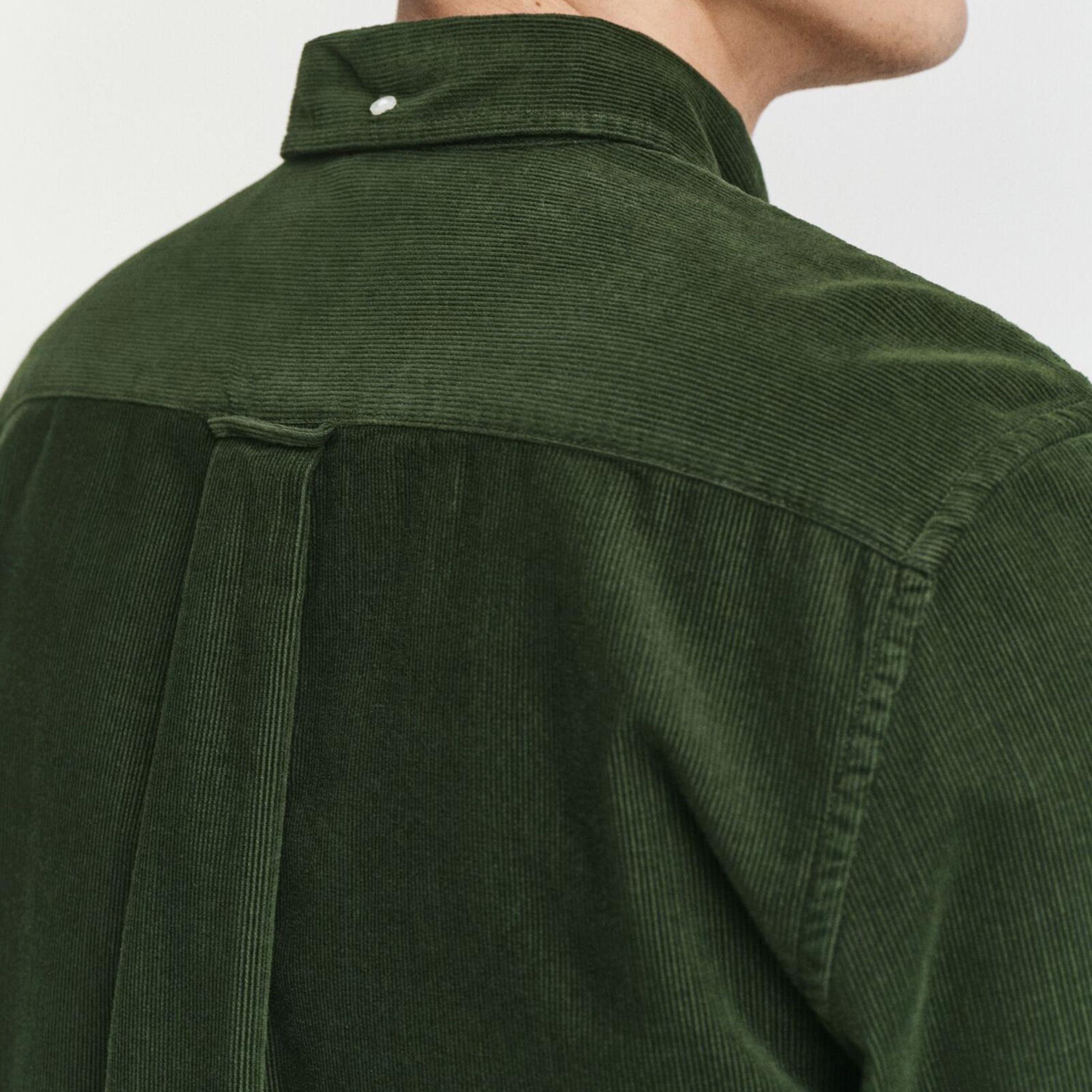 GANT Erkek Haki Regular Fit Düğmeli Gömlek