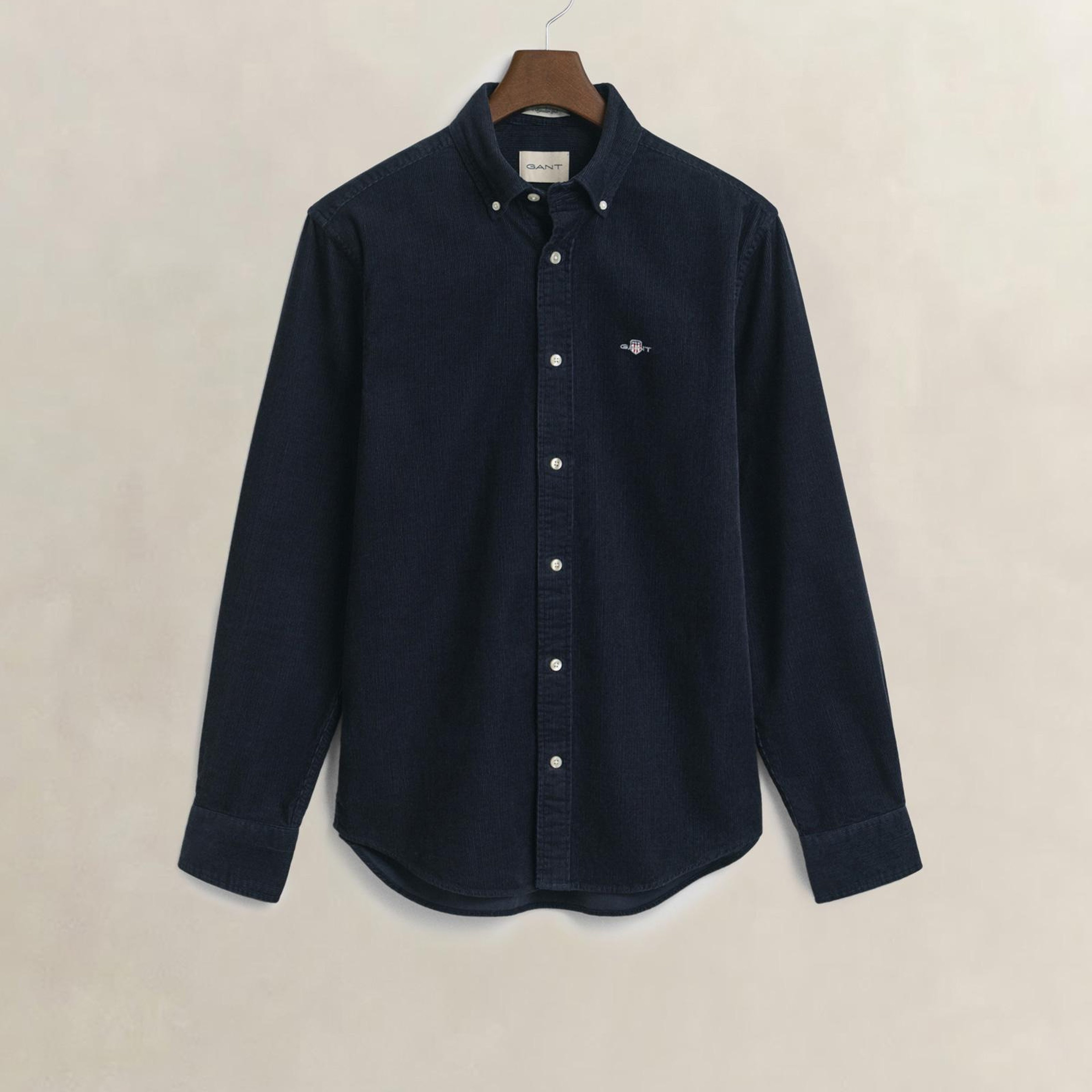 GANT Erkek Lacivert Regular Fit Düğmeli Gömlek
