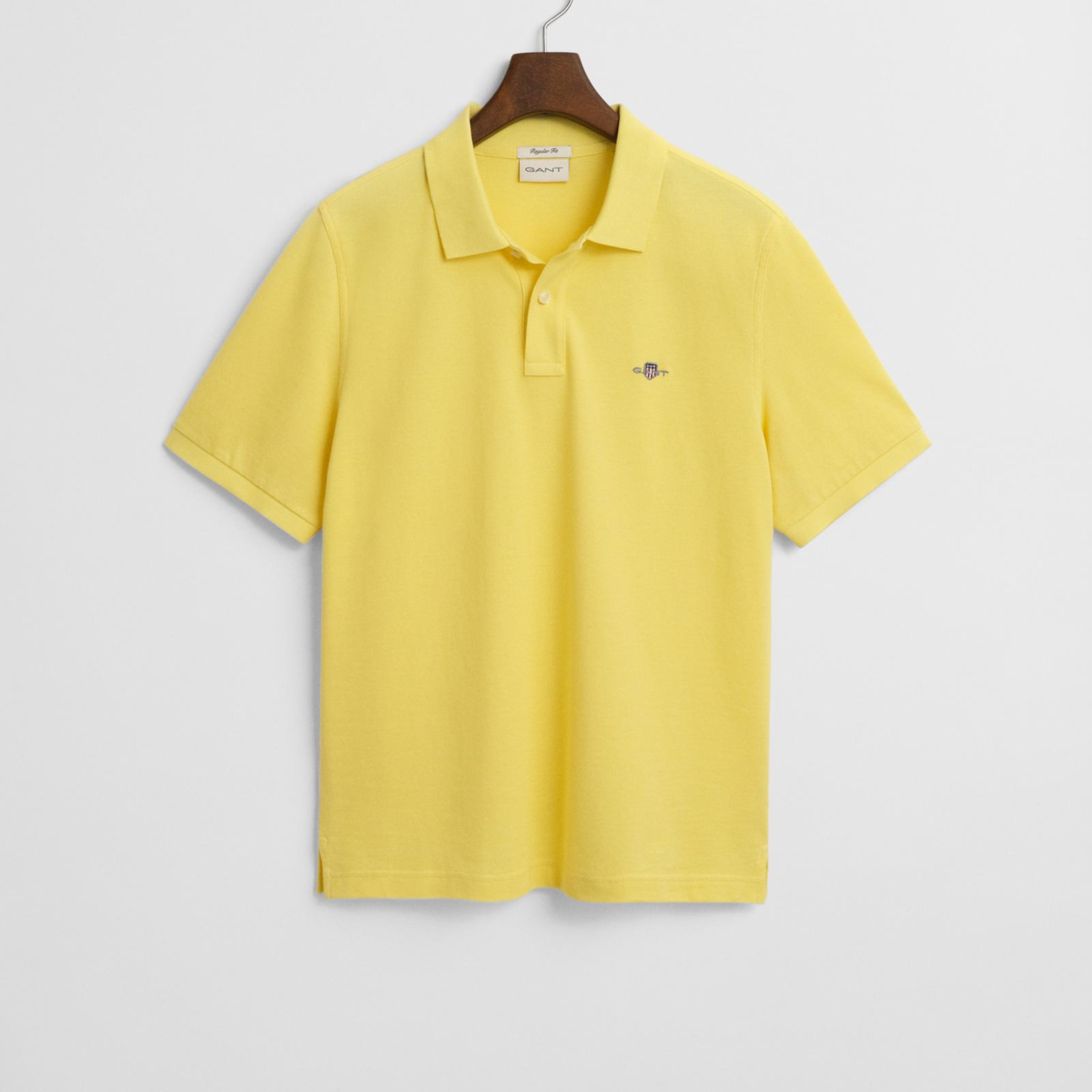 GANT Erkek Sarı Regular Fit Polo