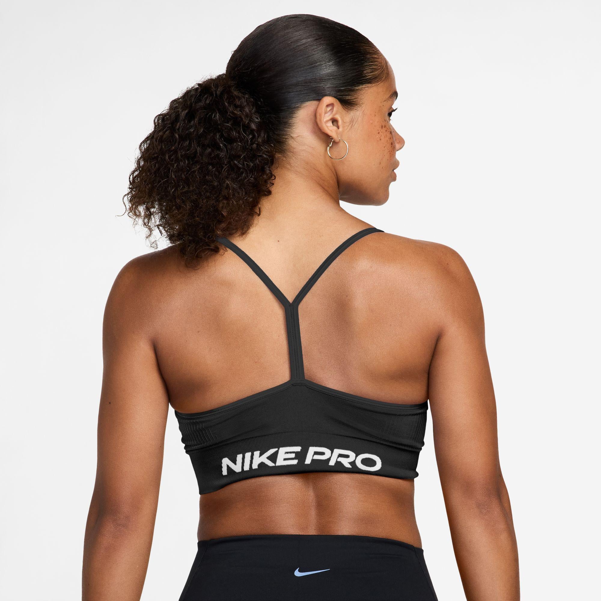 Nike Pro Dri-Fit Seamless Kadın Siyah Bra