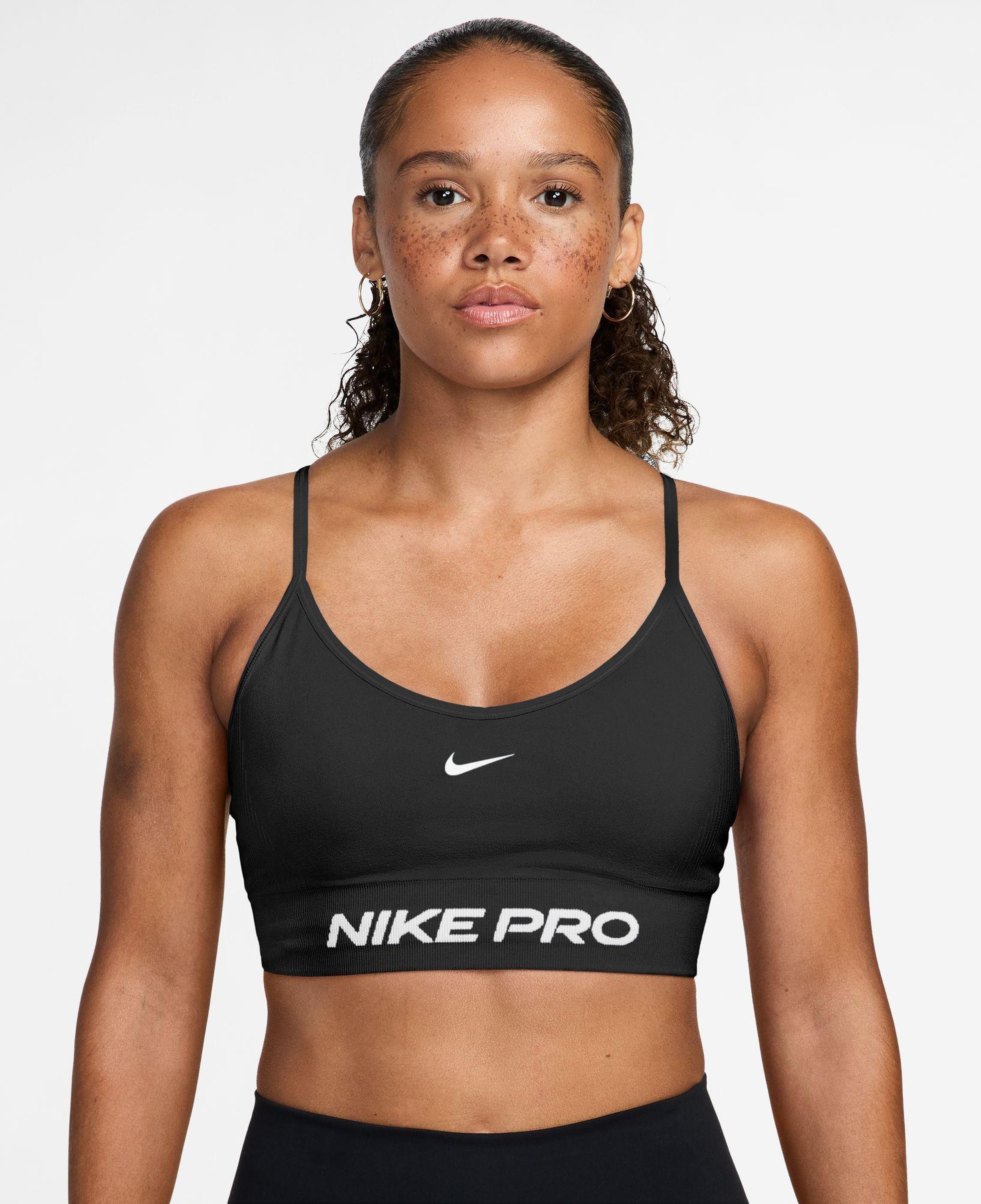 Nike Pro Dri-Fit Seamless Kadın Siyah Bra
