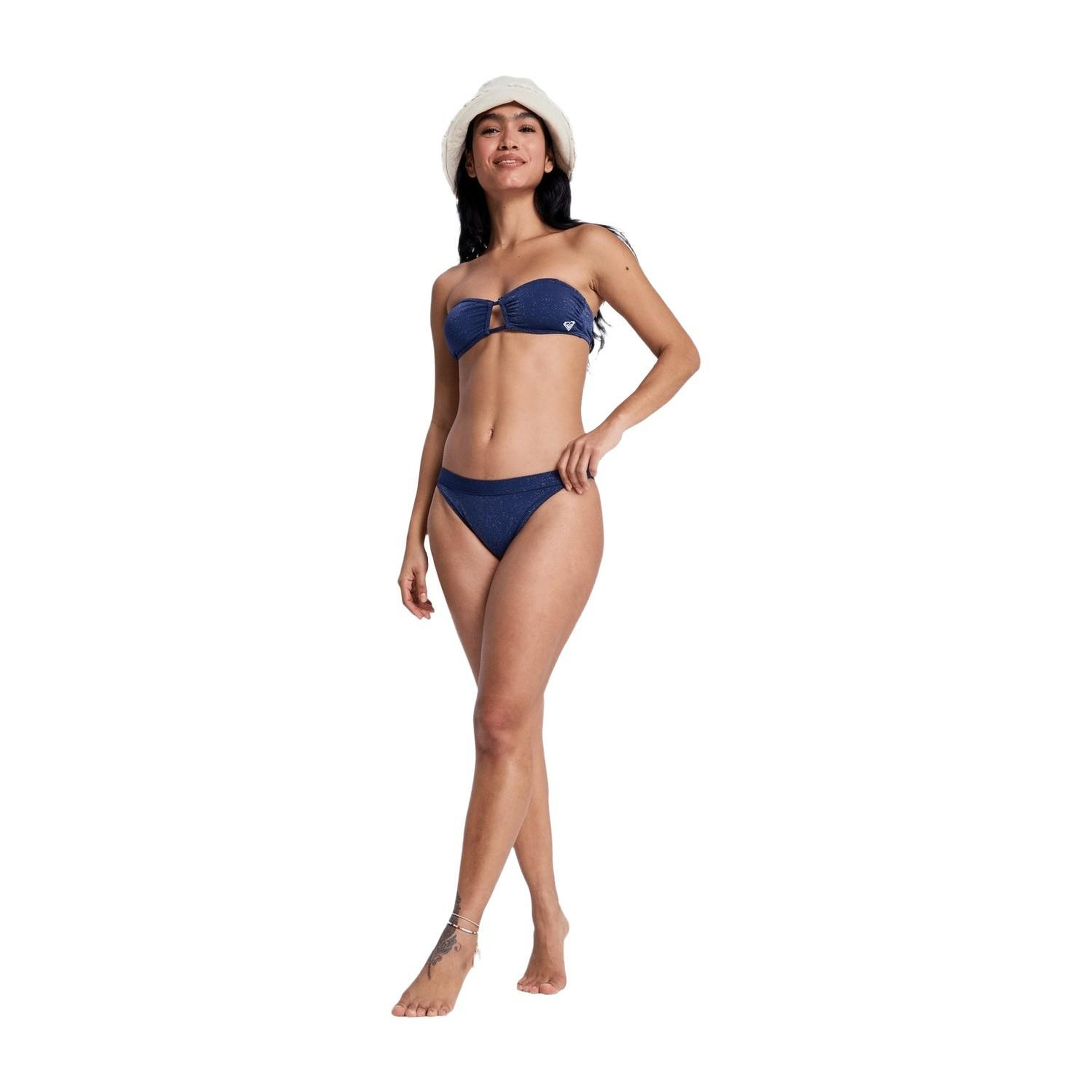 Roxy Shine Kadın Mavi Bikini Alt