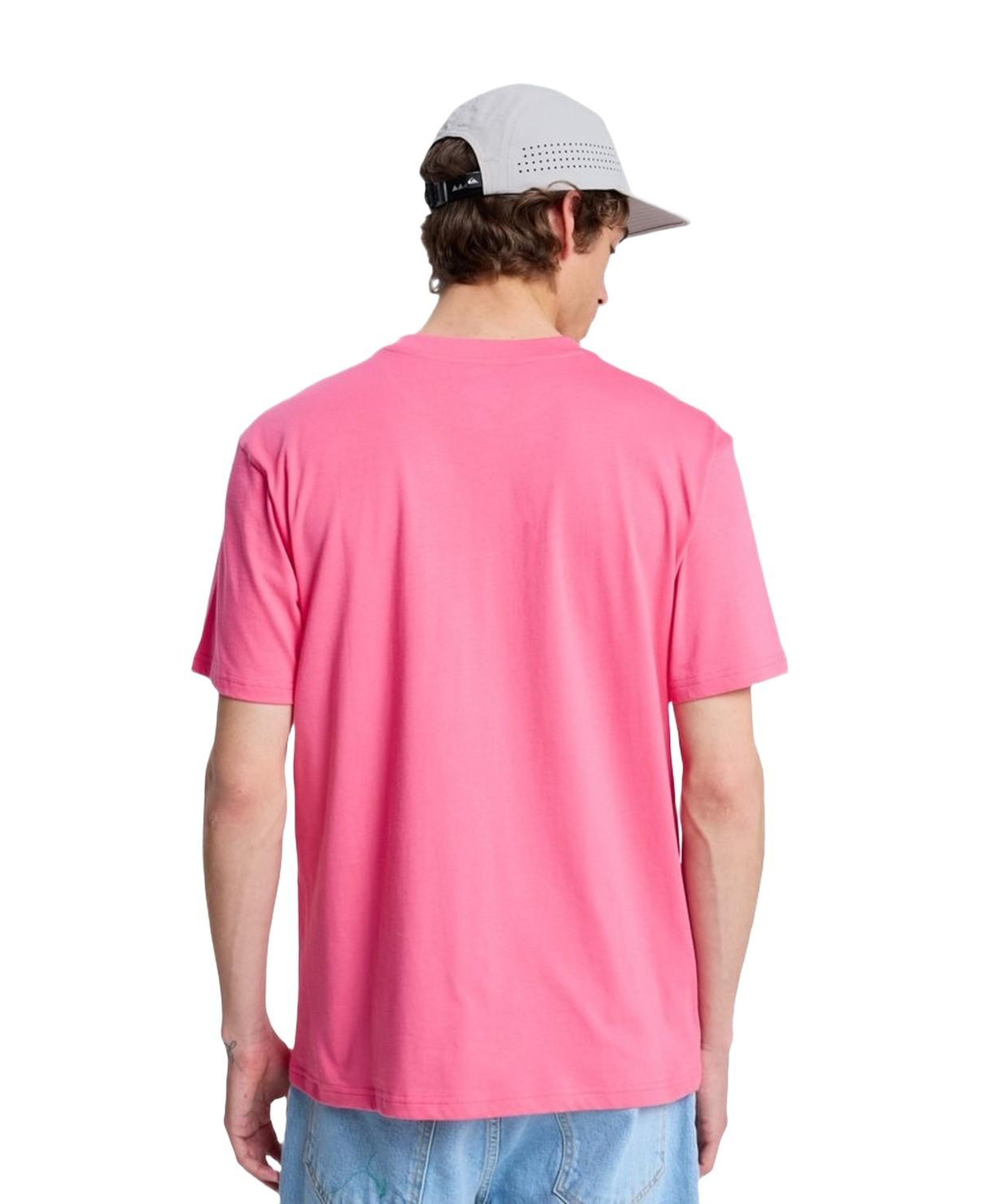 Quiksilver Malibu Erkek Pembe Tişört