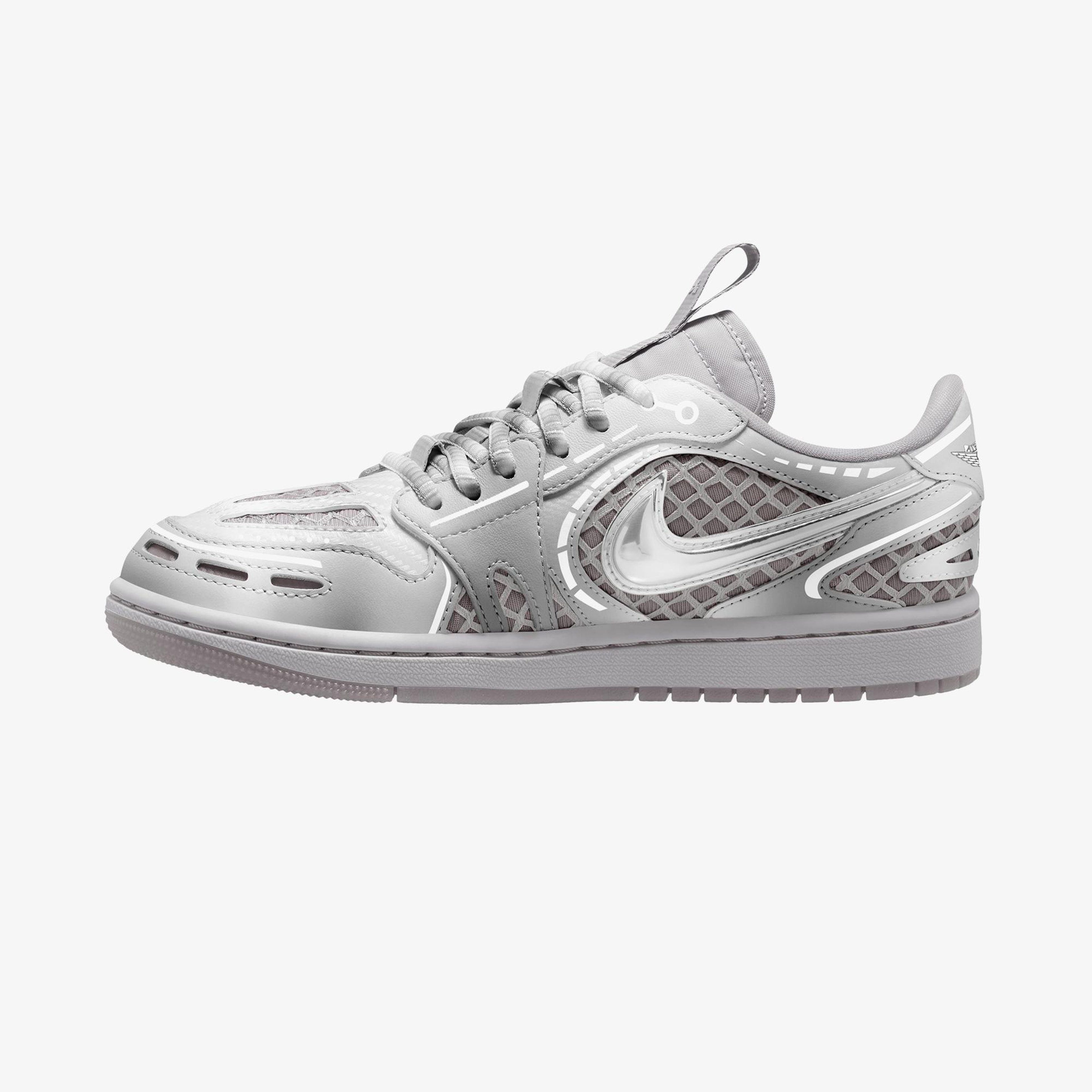 Jordan Air 1 Low Method of Make Kadın Gri Spor Ayakkabı