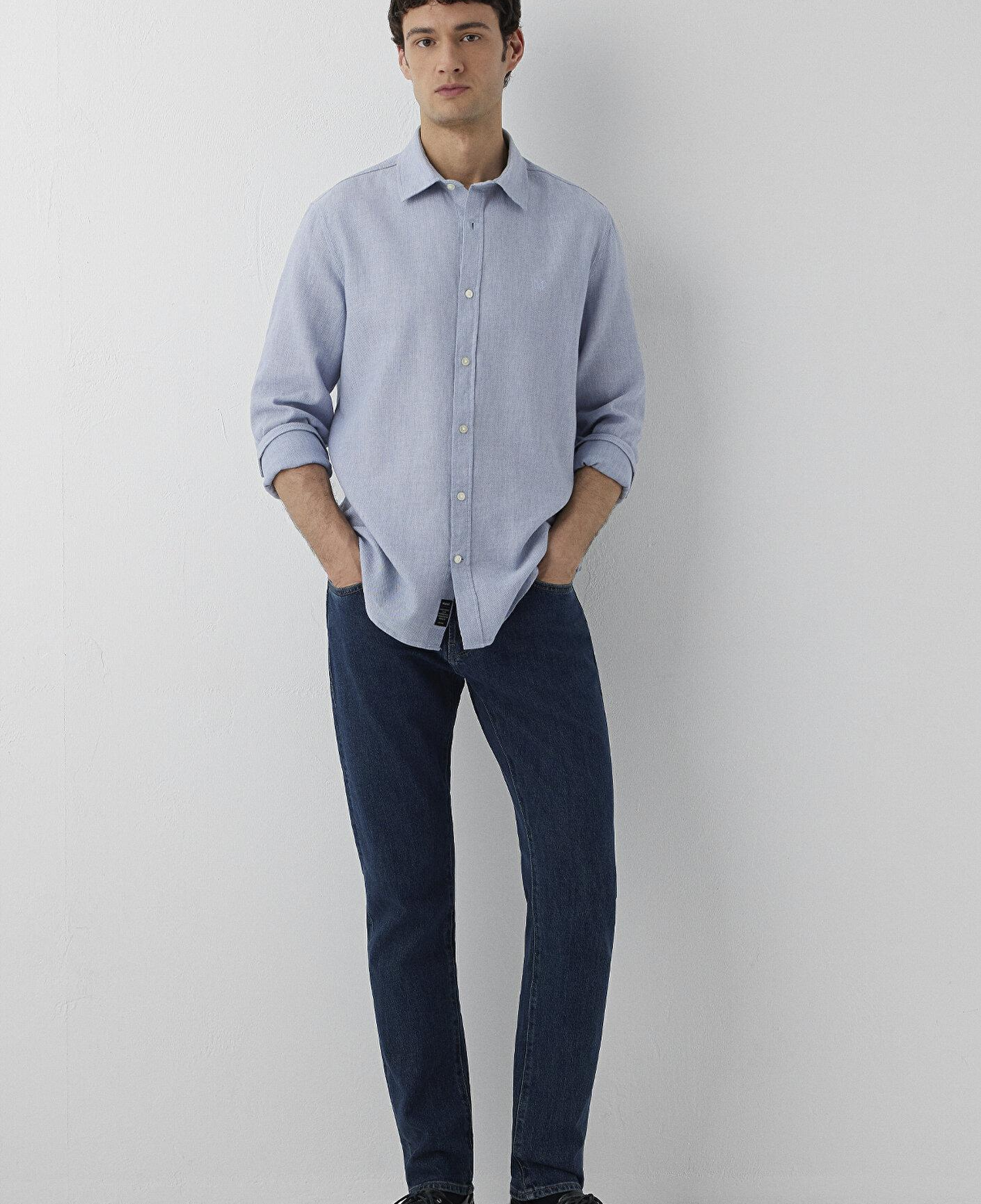Mavi Mavi Gömlek Slim Fit / Dar Kesim 0211656-70851