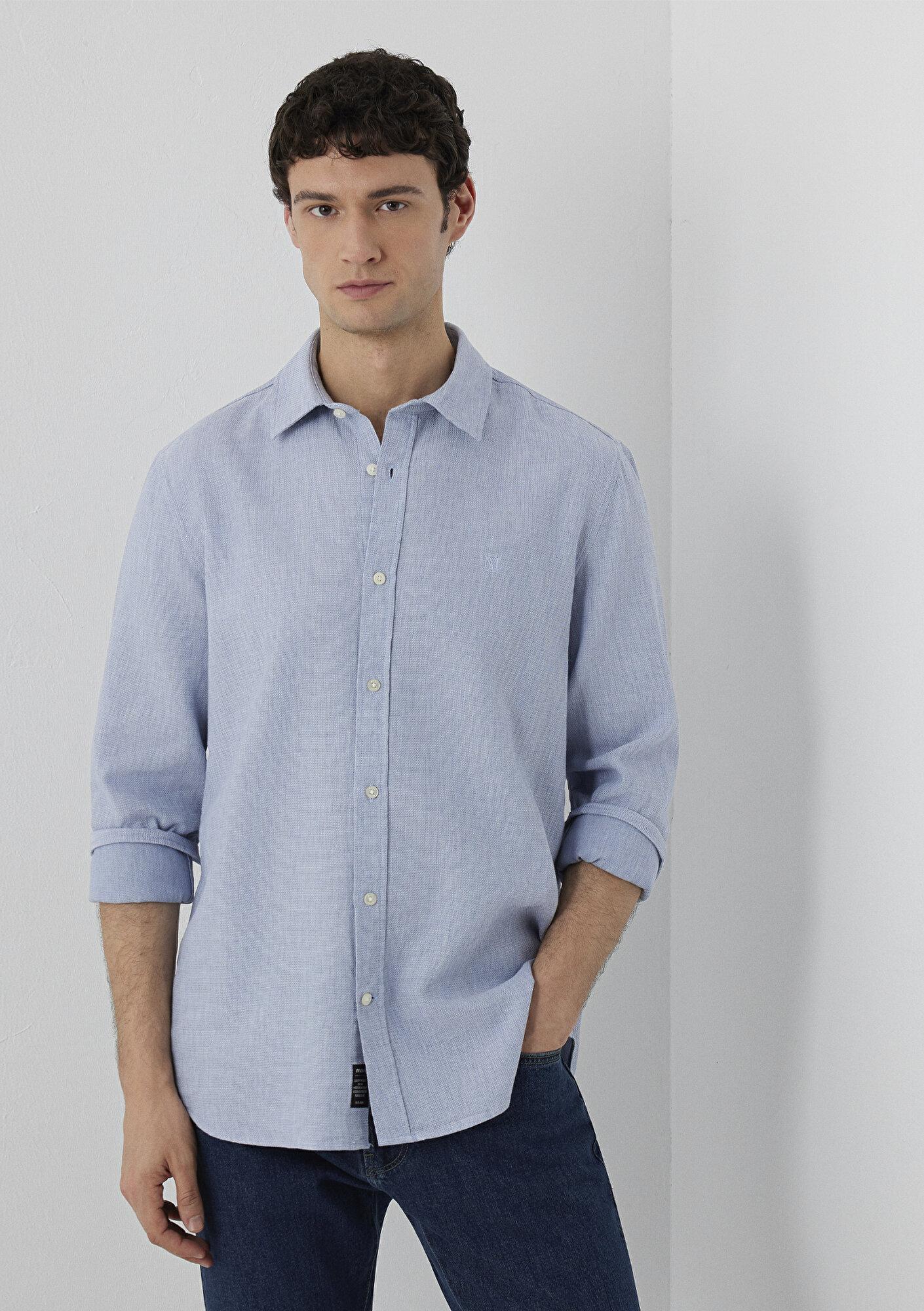 Mavi Mavi Gömlek Slim Fit / Dar Kesim 0211656-70851