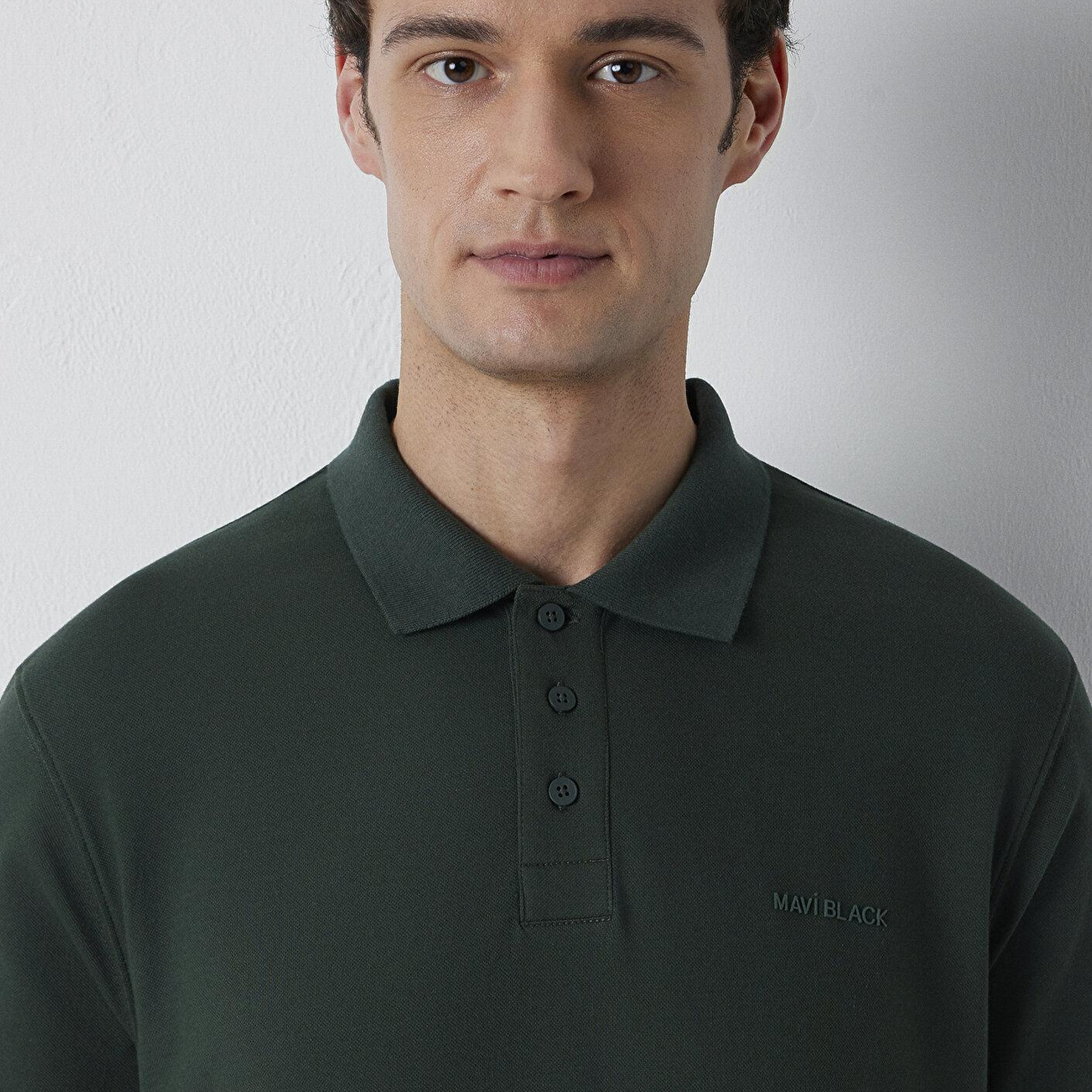 Mavi Mavi Black Yeşil Polo Tişört Regular Fit / Normal Kesim 0613534-71602