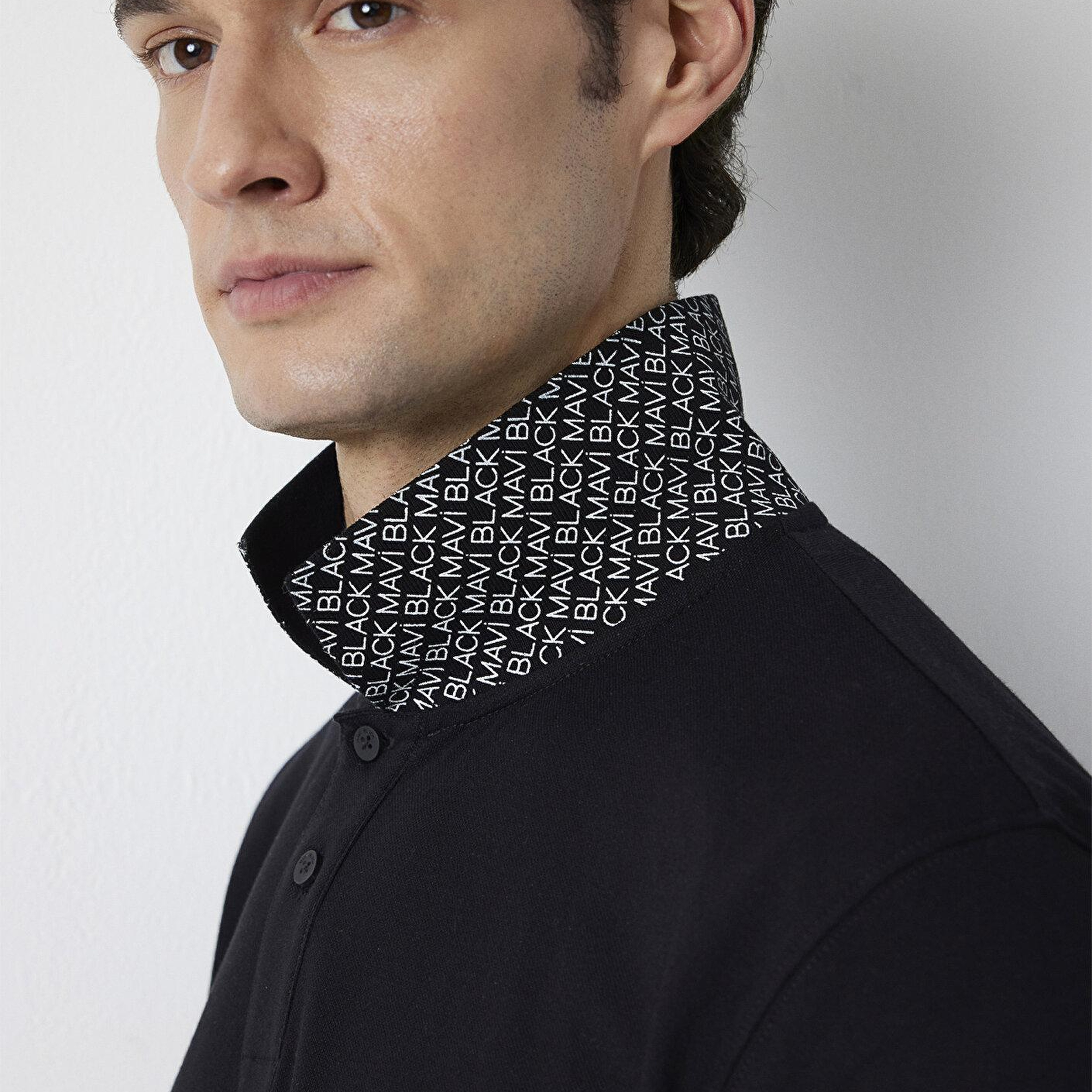 Mavi Mavi Black Siyah Polo Tişört Regular Fit / Normal Kesim 0613534-900