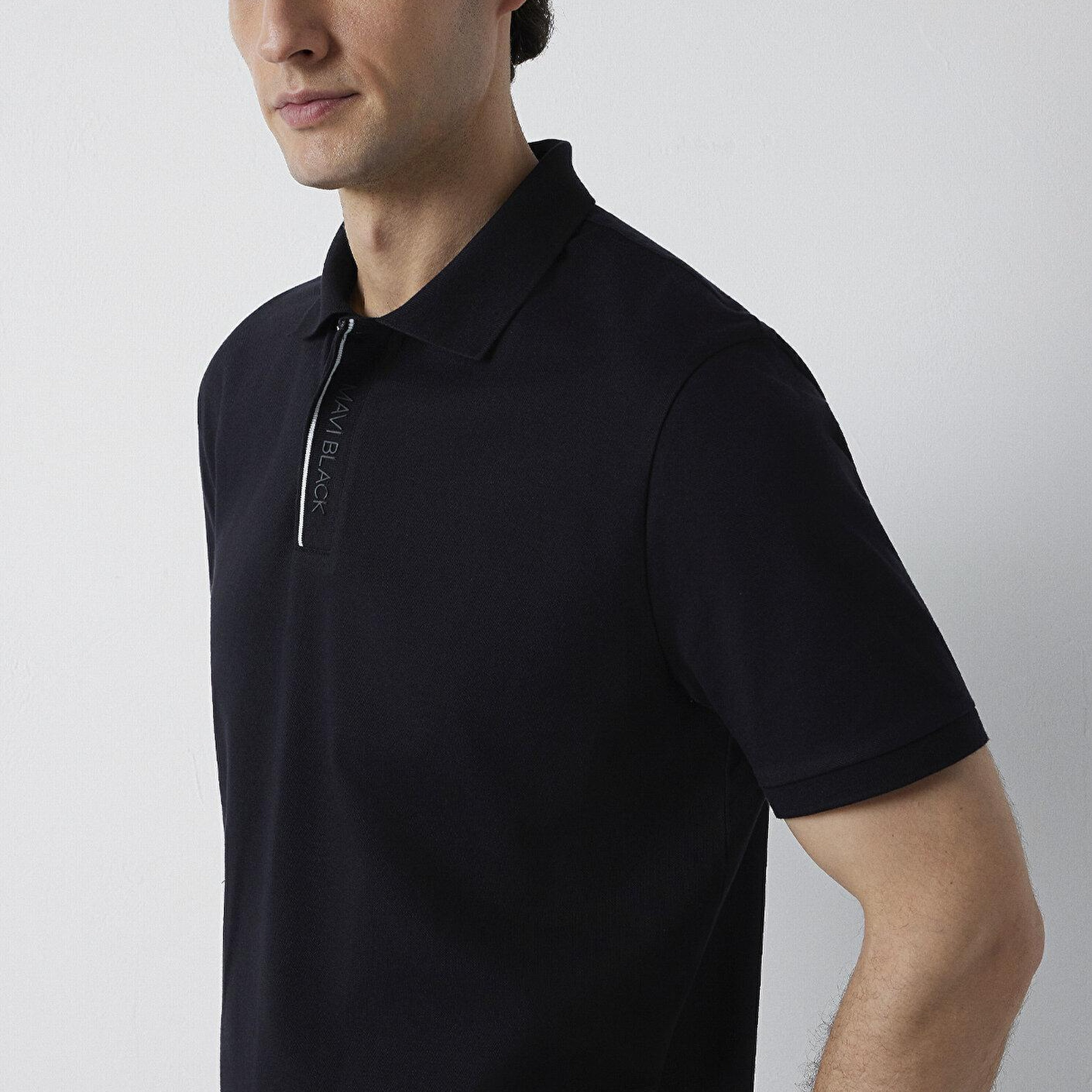 Mavi Siyah Polo Tişört Regular Fit / Normal Kesim 0620155-900