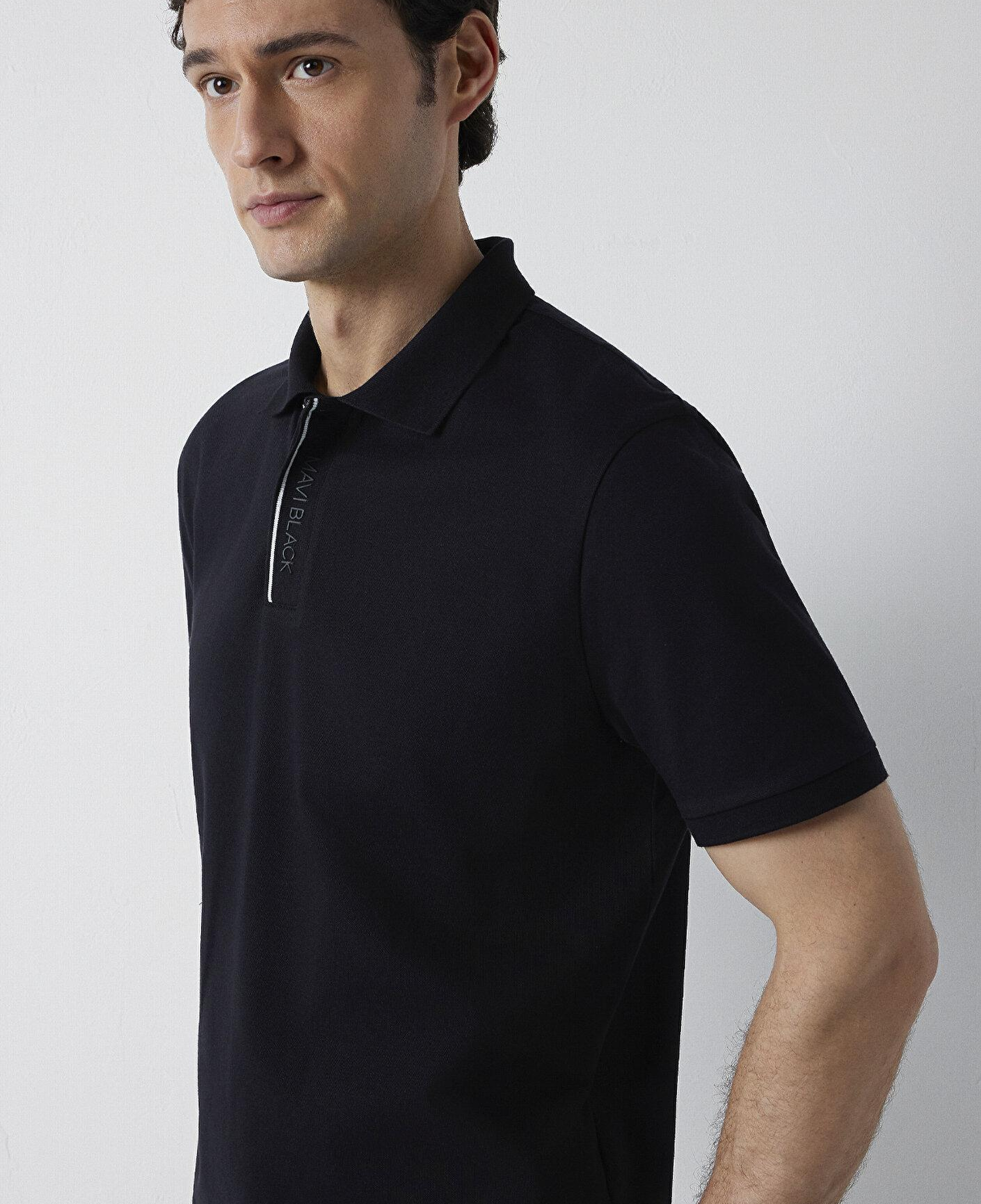 Mavi Siyah Polo Tişört Regular Fit / Normal Kesim 0620155-900