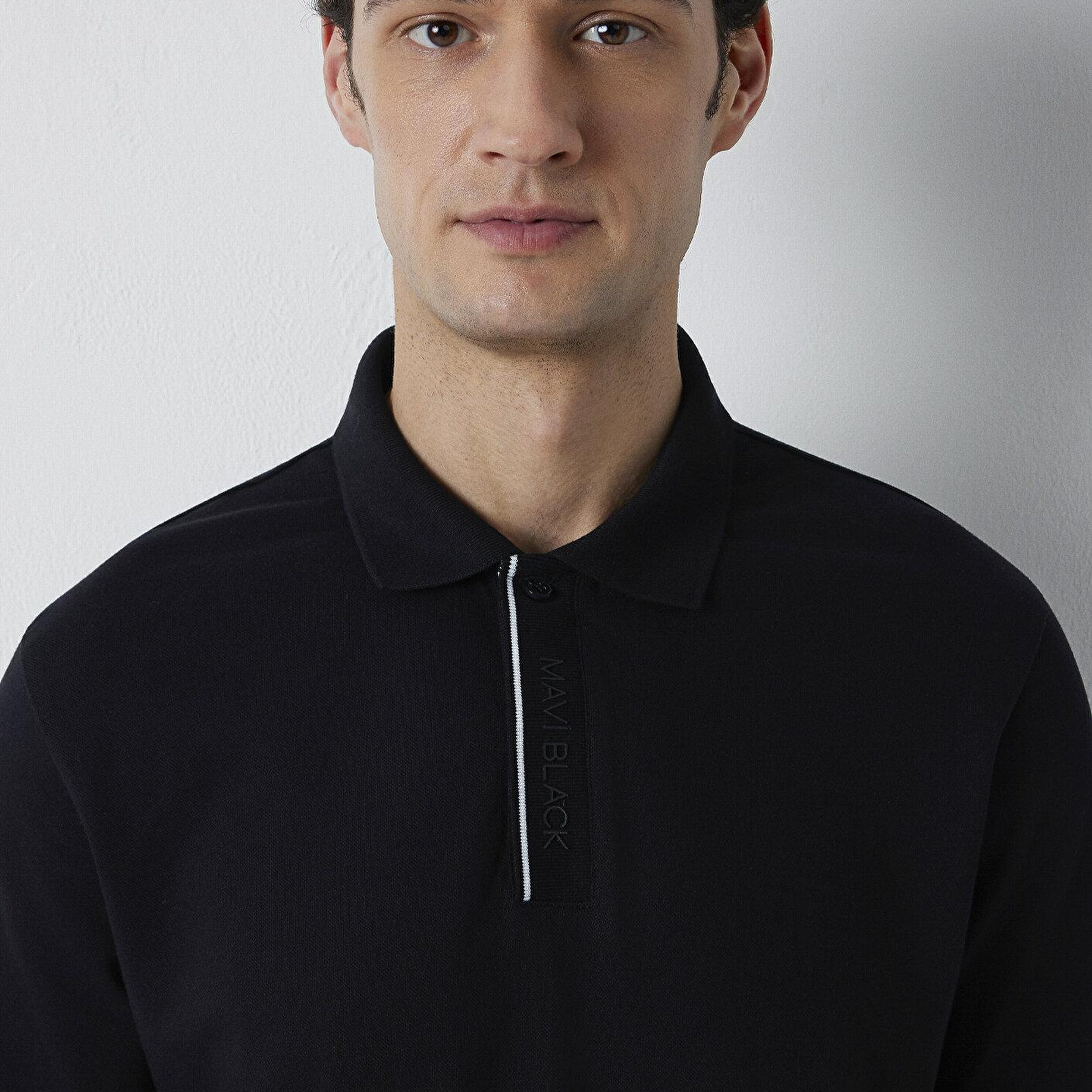Mavi Siyah Polo Tişört Regular Fit / Normal Kesim 0620155-900