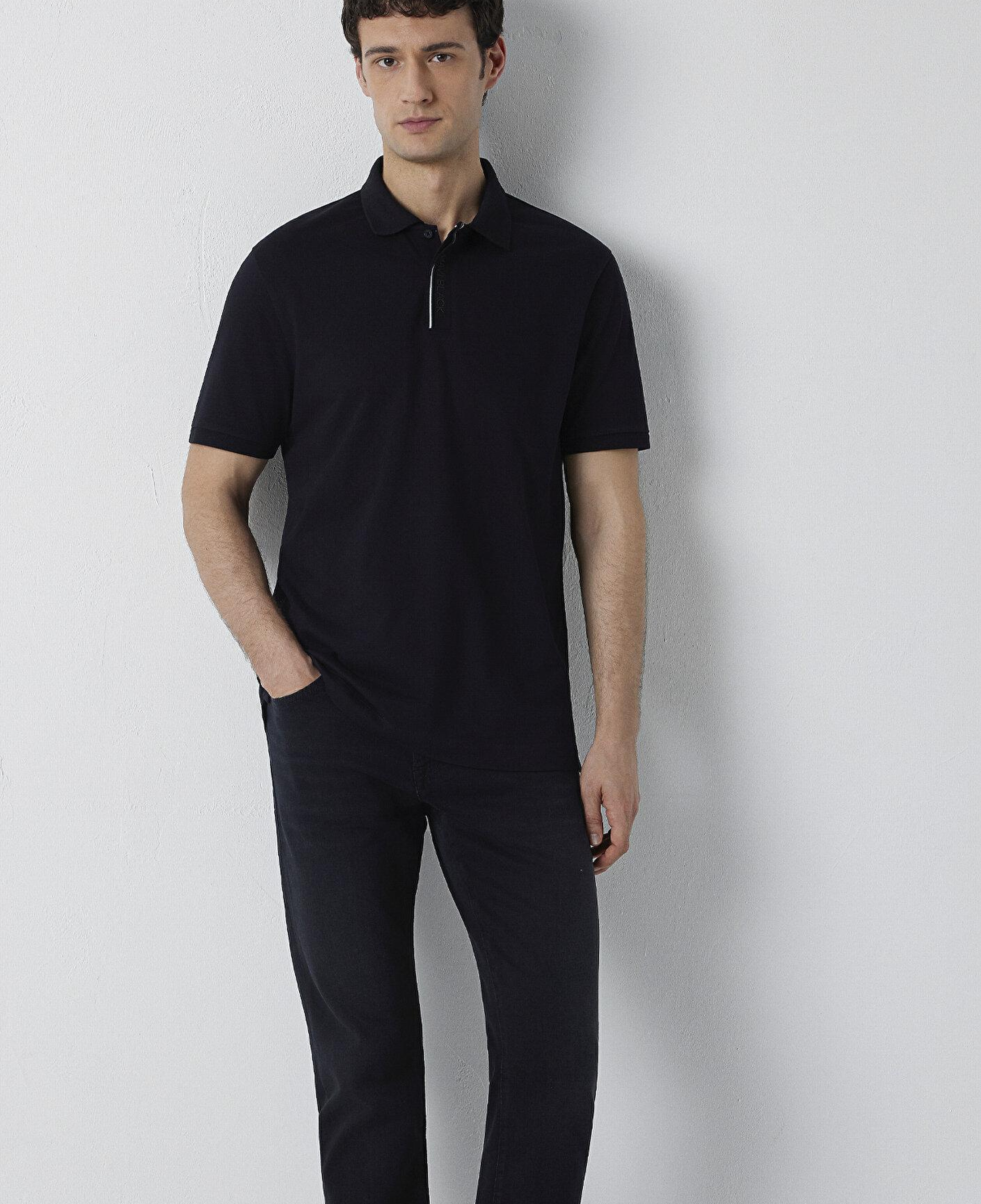 Mavi Siyah Polo Tişört Regular Fit / Normal Kesim 0620155-900