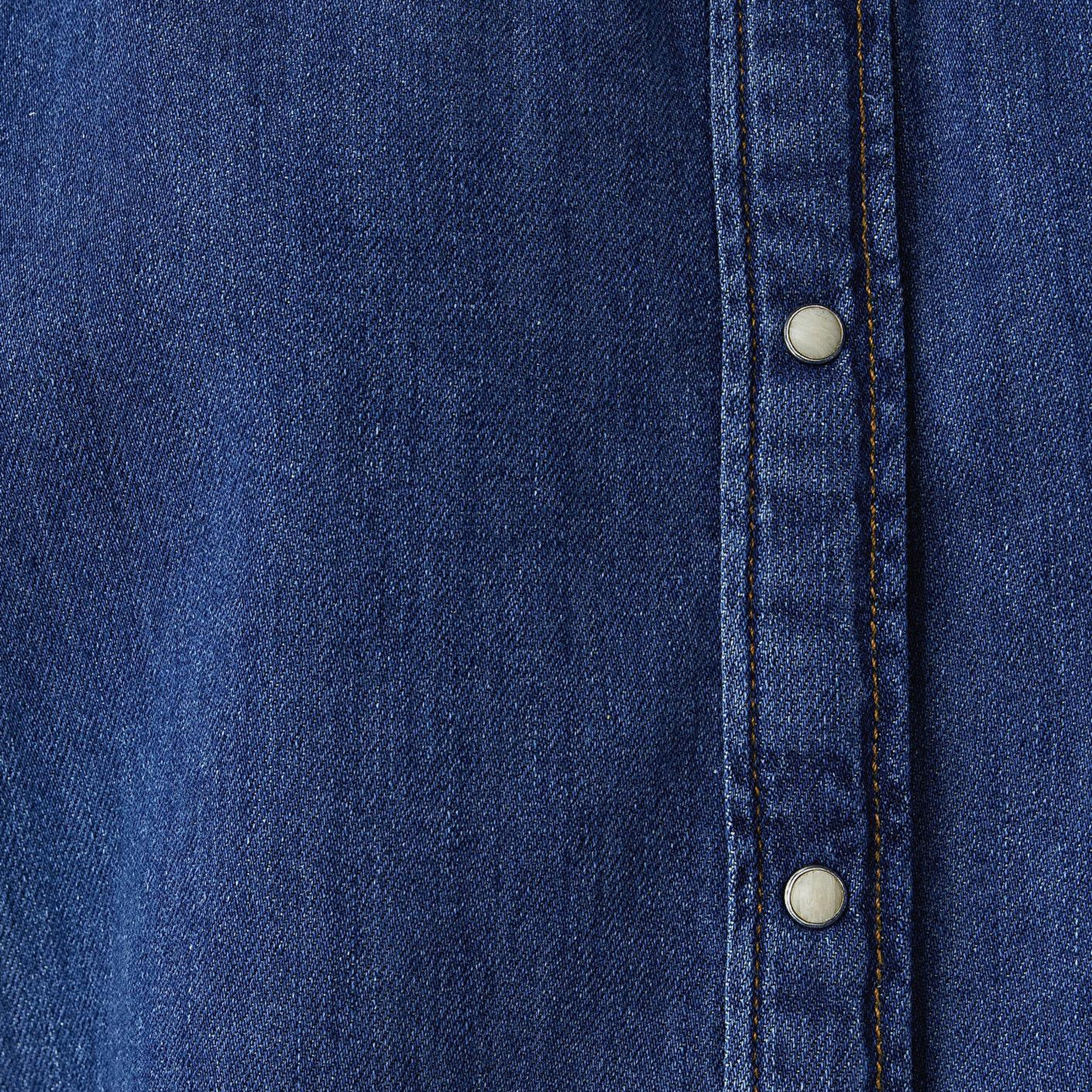 Mavi Lisia Iconic Indigo Mavisi Jean Gömlek Regular Fit / Normal Kesim 1217129-A6911
