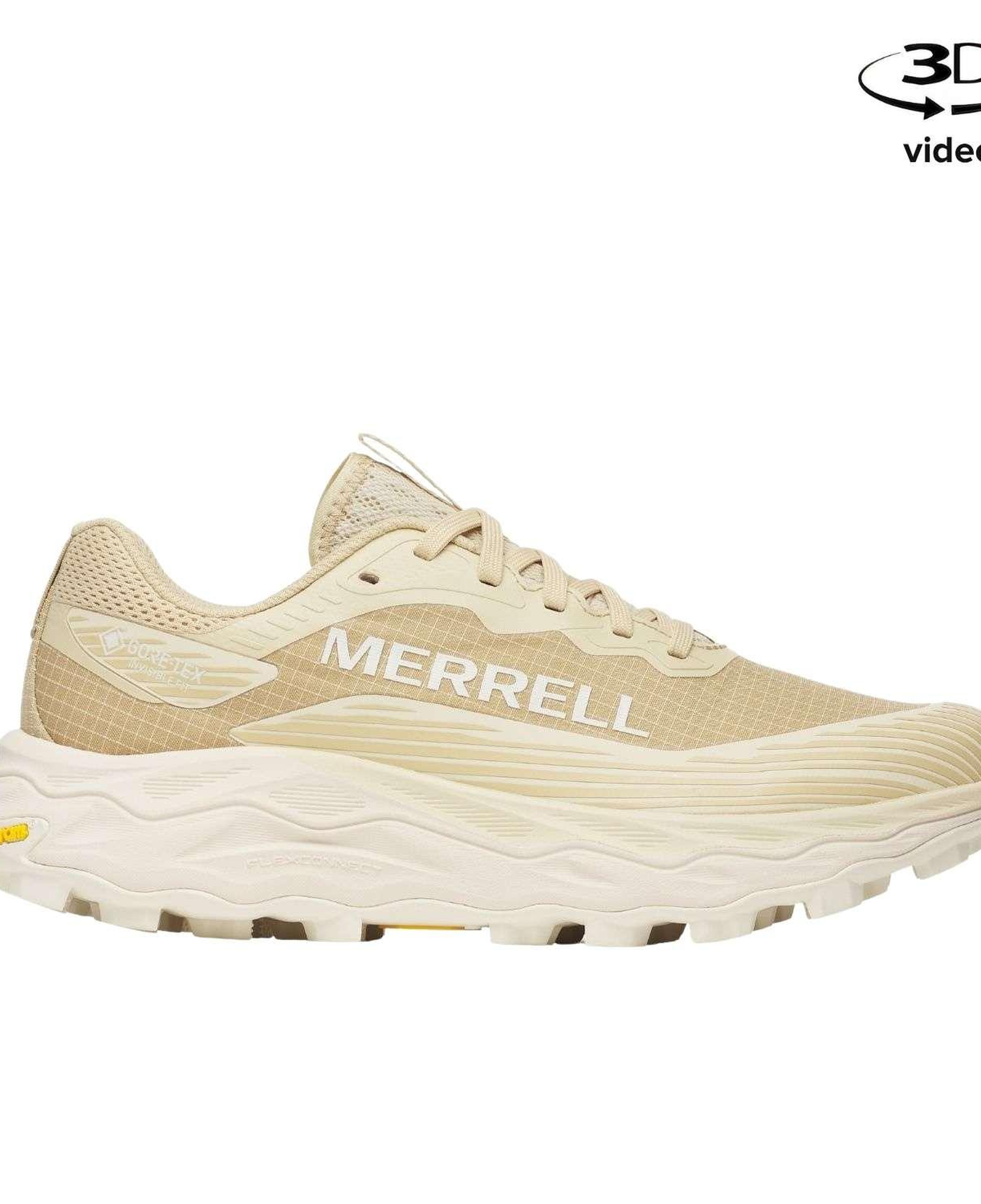 Merrell Agility Peak 6 Gore-Tex Kadın Bej Patika Koşusu Ayakkabısı