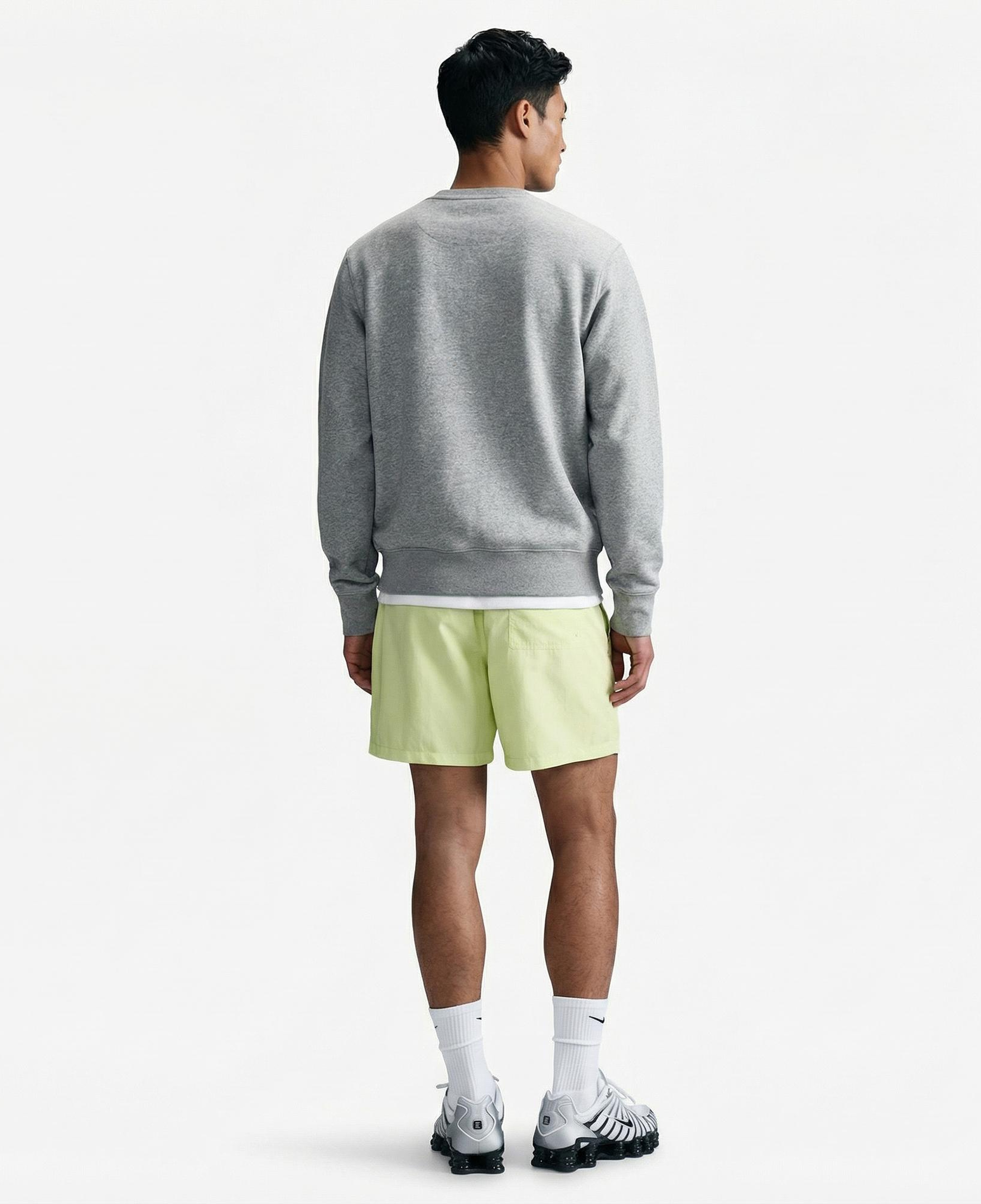 Nike Club Crew Erkek Gri Sweatshirt