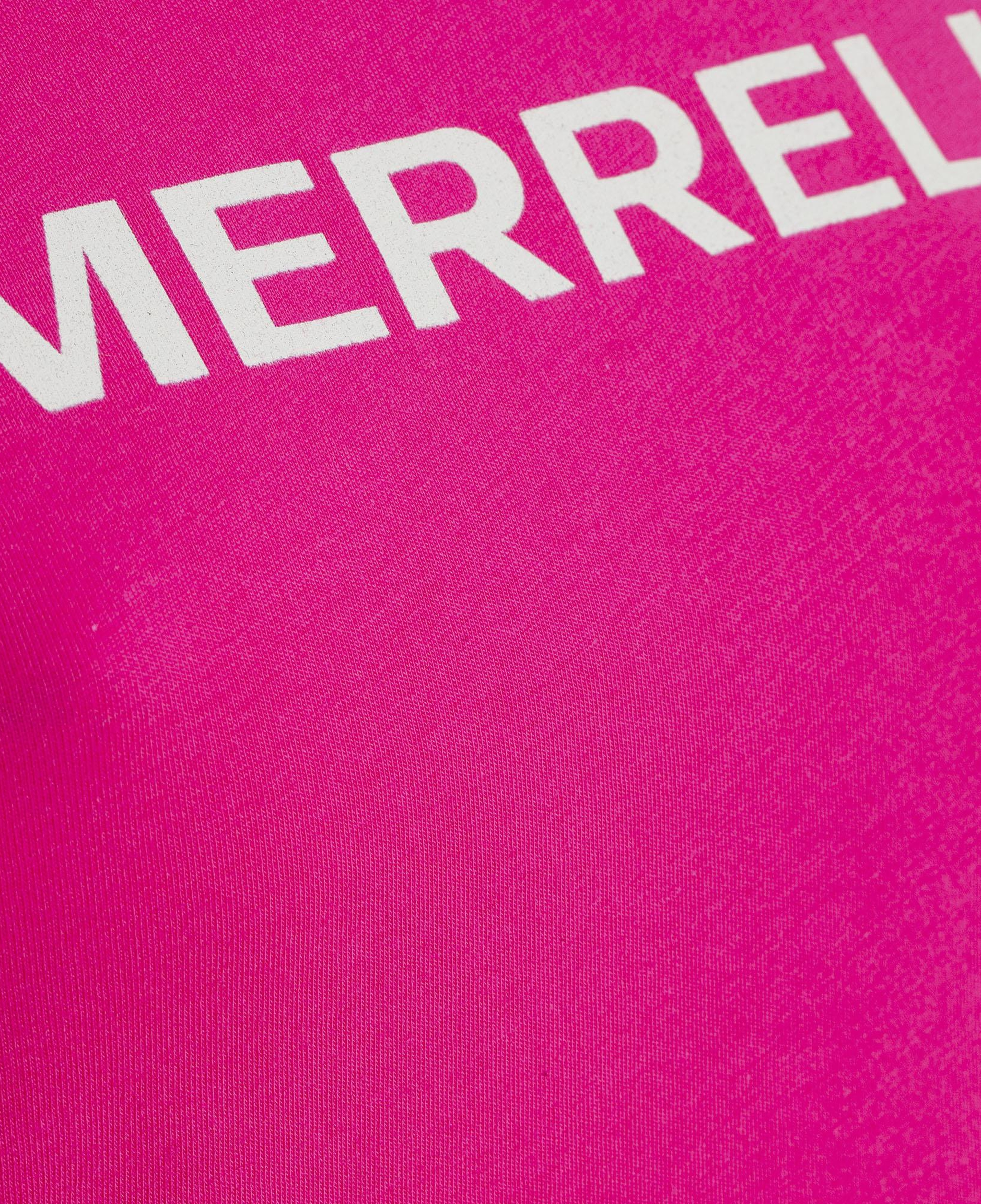 Merrell Logo F Kadın Pembe Tişört