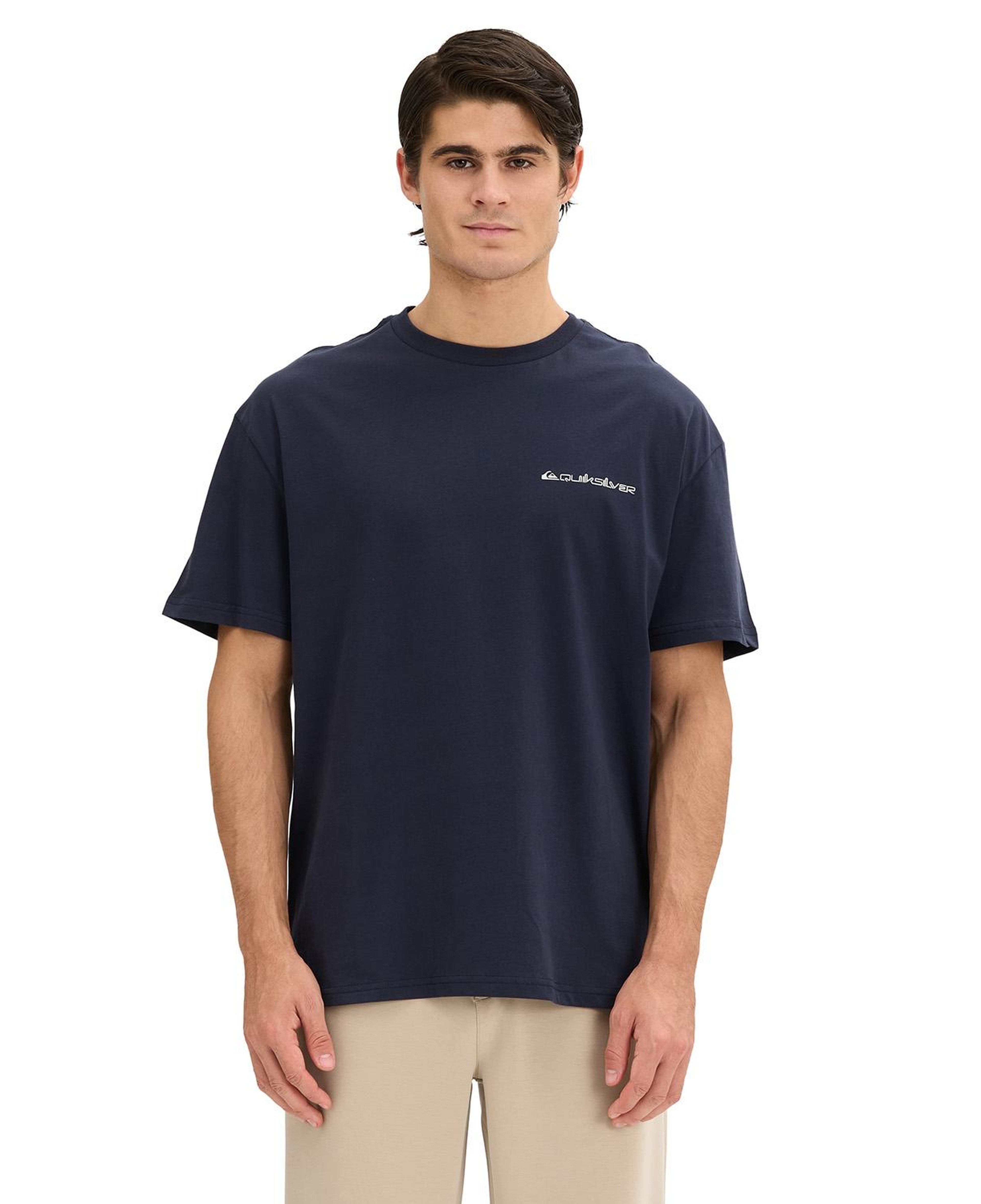 Quıksılver Touchdown Tee Erkek Lacivert T-Shirt